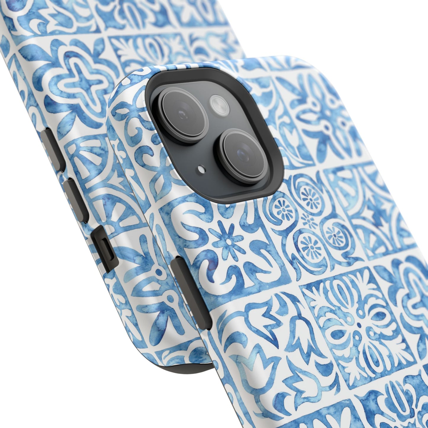 Blue Mosaic - Magnetic Phone Case - Arc & Bold