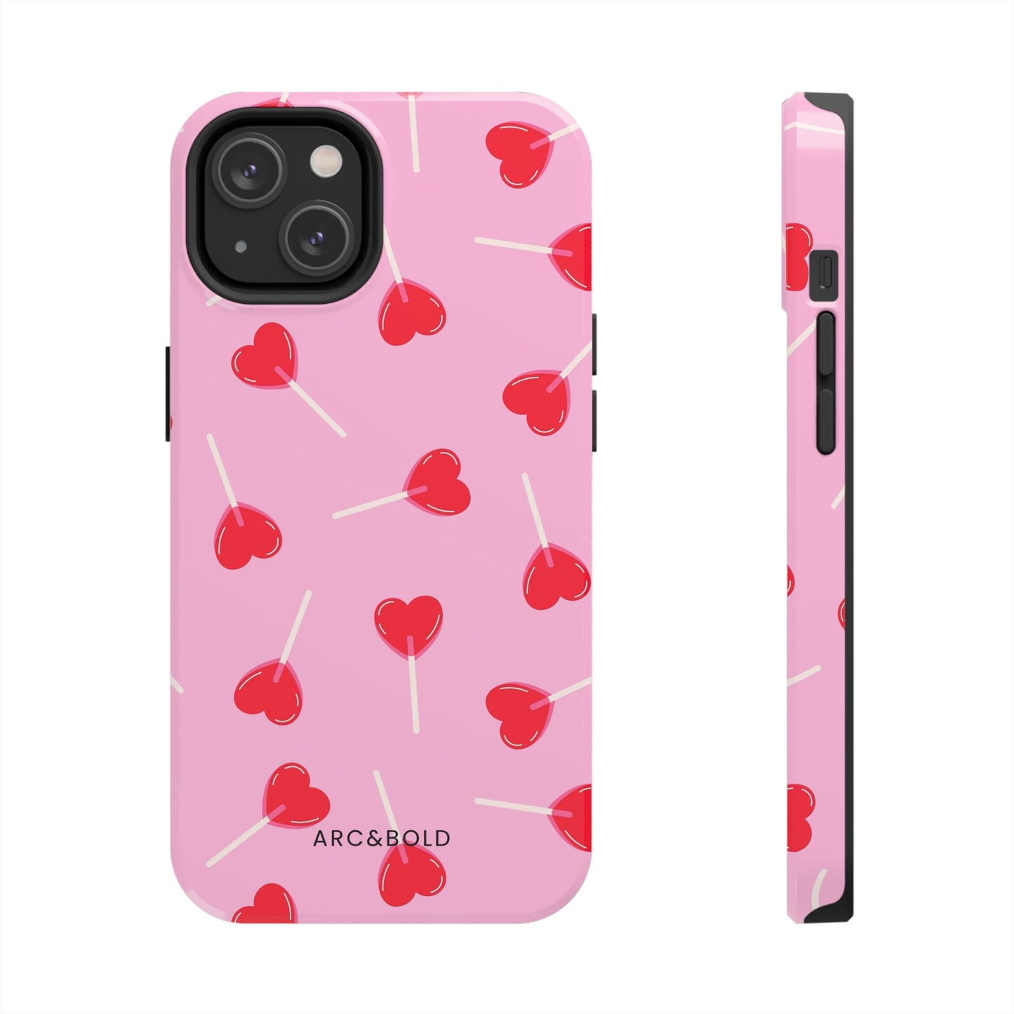 Heart Pops - Tough Phone Case - Arc & Bold