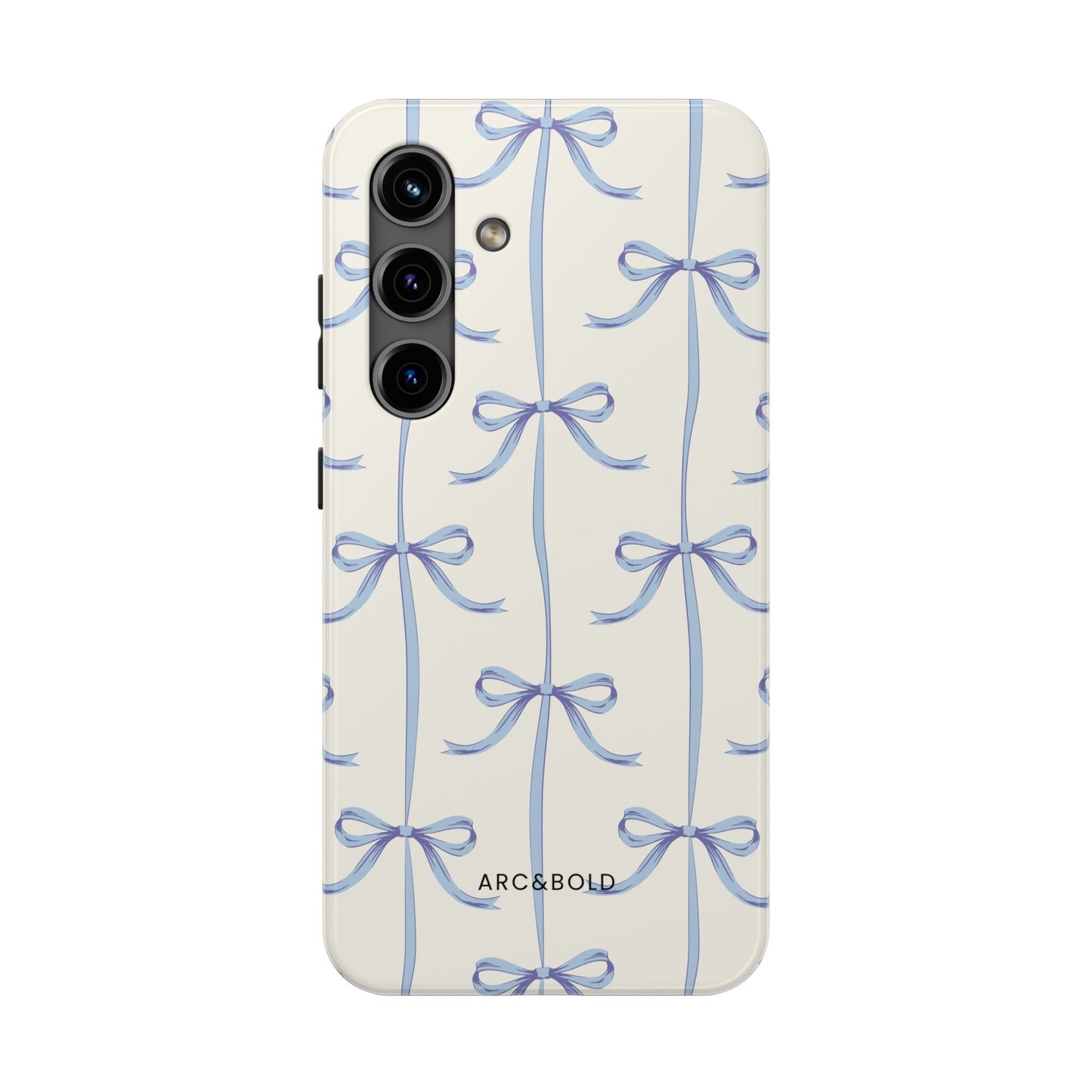 Blue Bow - Tough Phone Case - Arc & Bold