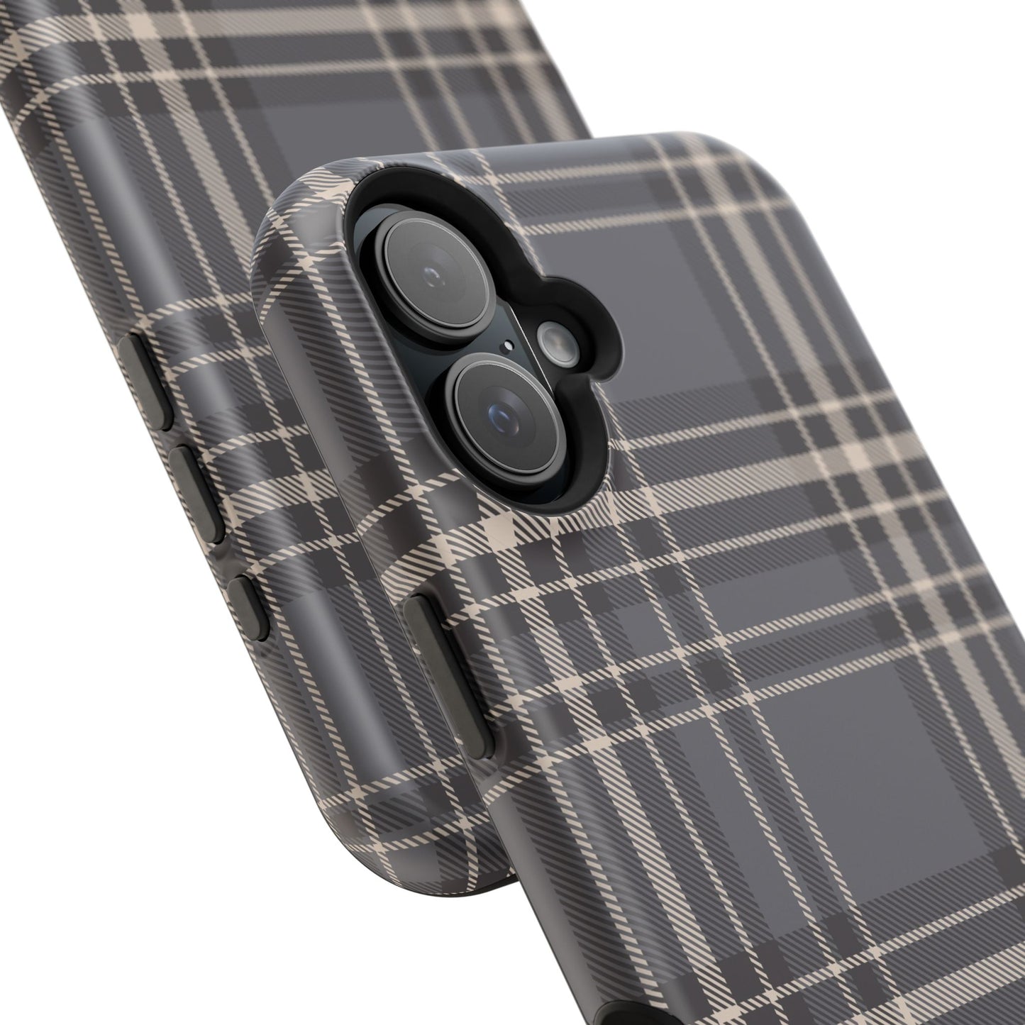 Monochrome Tartan - Magnetic Tough Case - Arc & Bold
