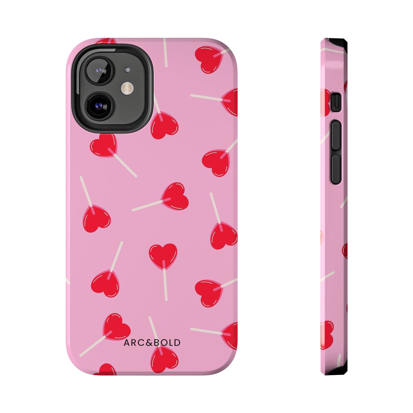 Heart Pops - Tough Phone Case - Arc & Bold