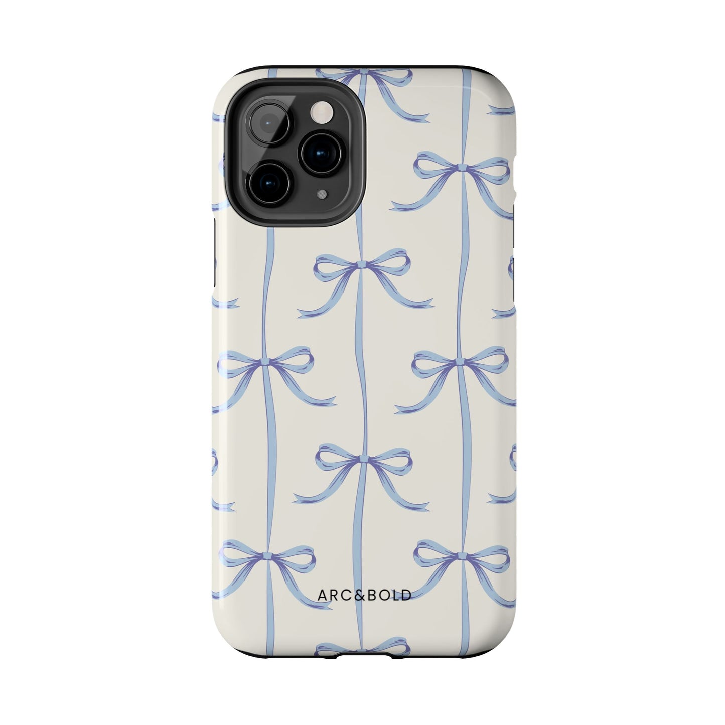 Blue Bow - Tough Phone Case - Arc & Bold