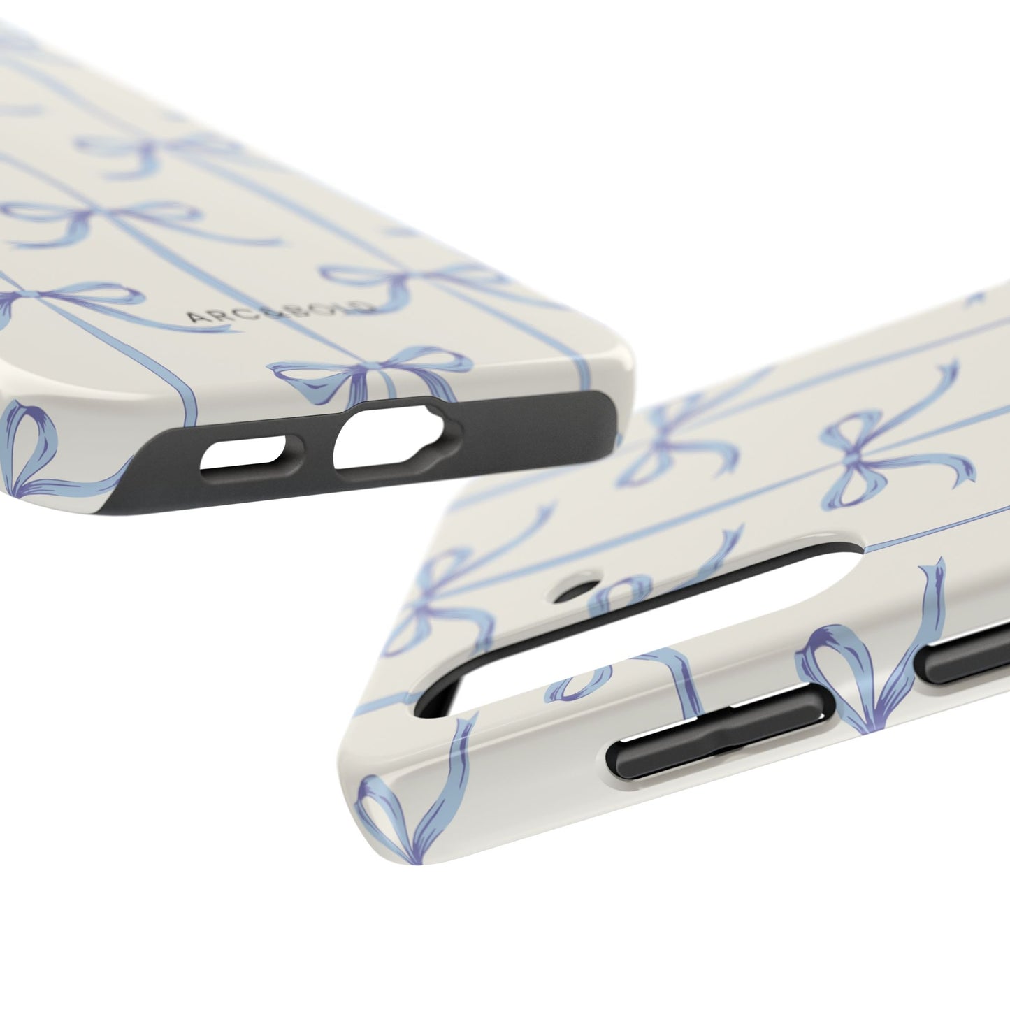 Blue Bow - Tough Phone Case - Arc & Bold