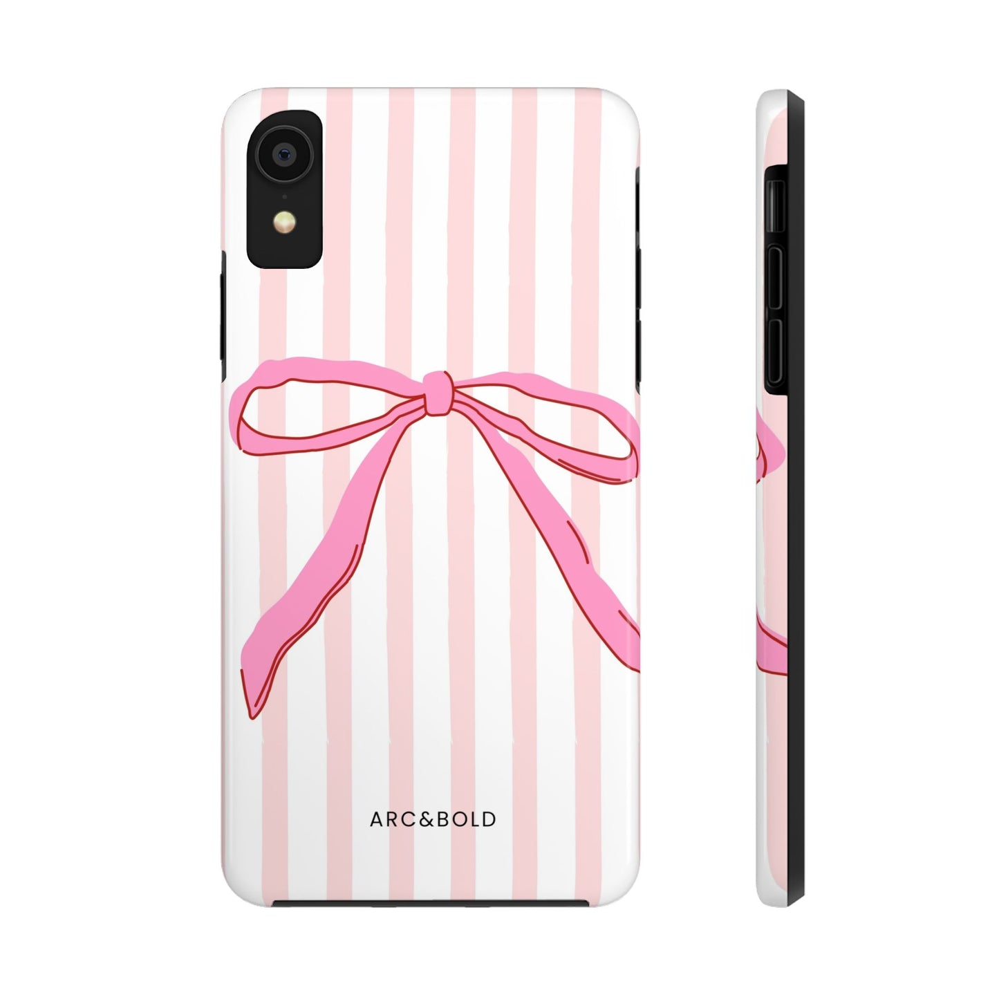 Pink Bow - Tough Phone Case - Arc & Bold