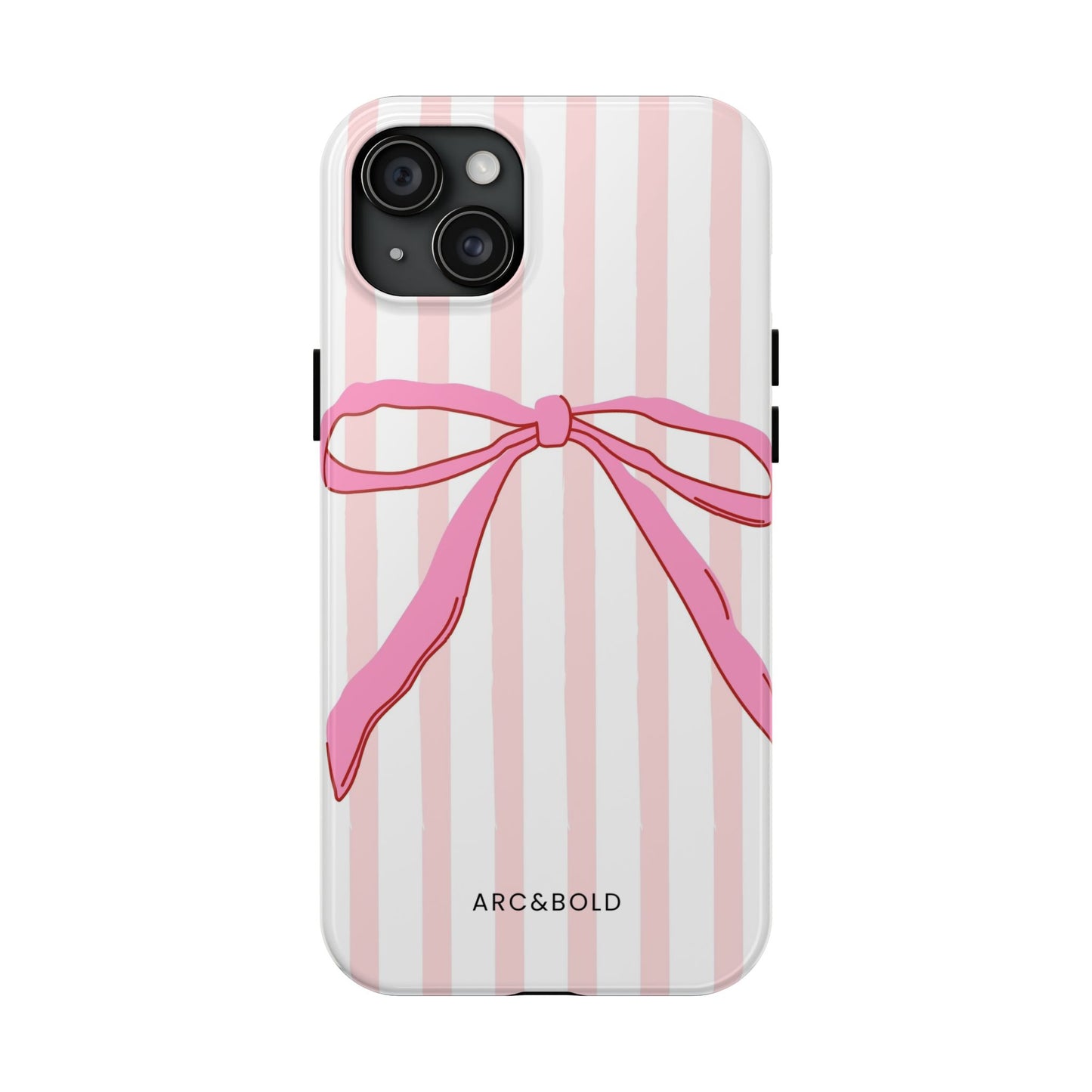Pink Bow - Tough Phone Case - Arc & Bold