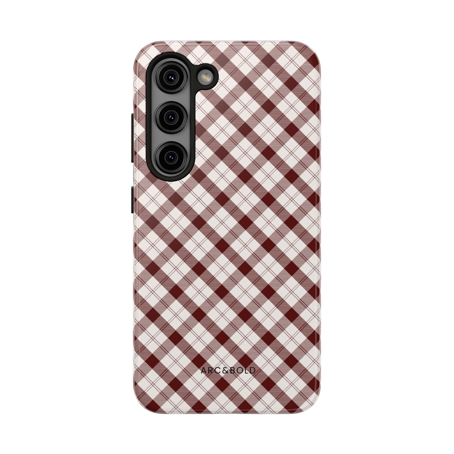 Maroon - Tough Phone Case - Arc & Bold
