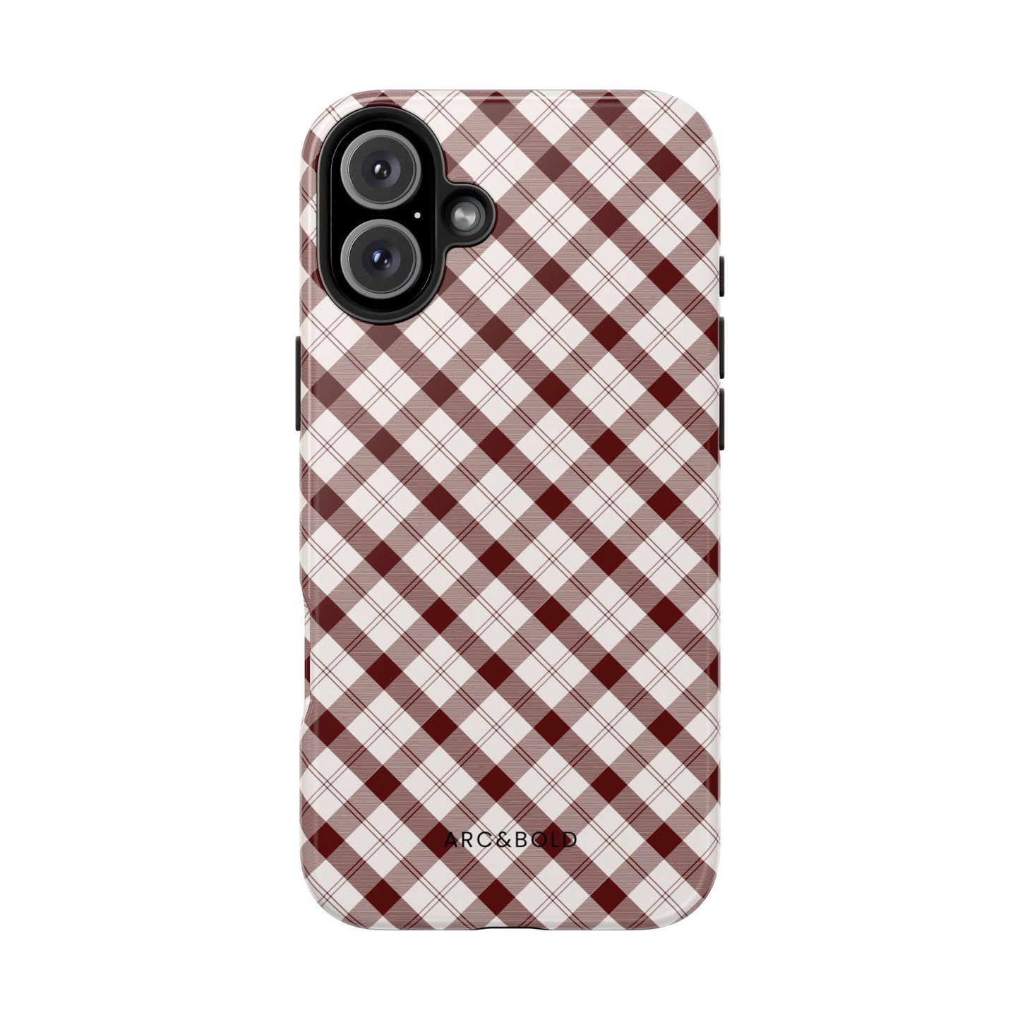 Maroon - Tough Phone Case - Arc & Bold