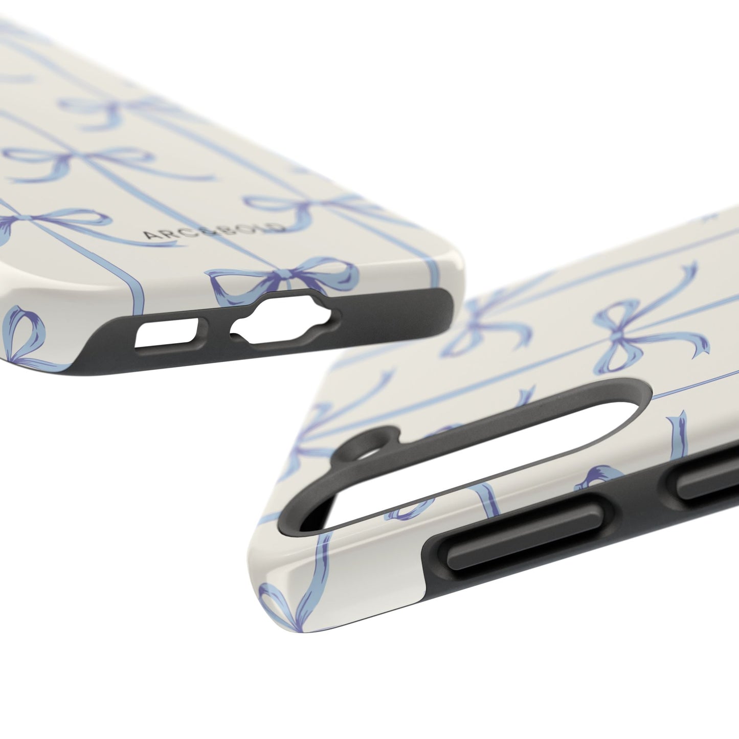 Blue Bow - Tough Phone Case - Arc & Bold