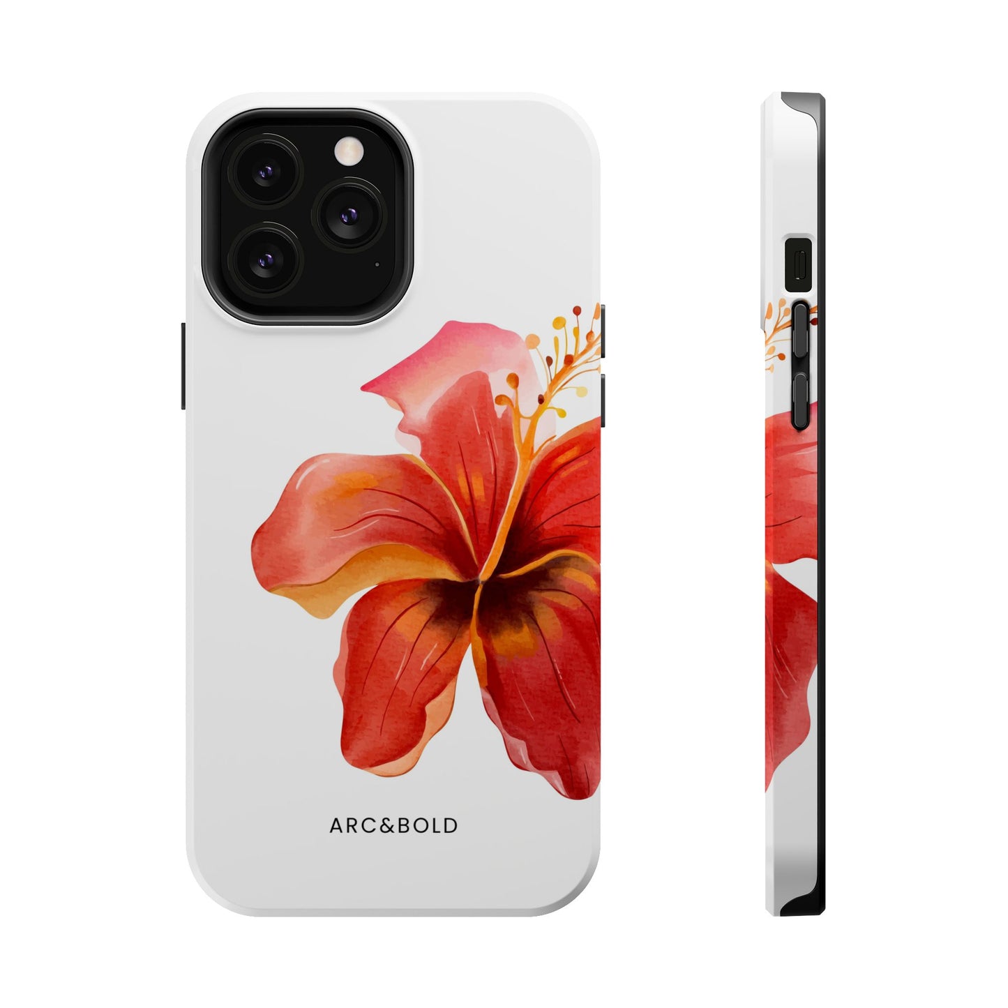 Hibiscus - Magnetic Tough Case - Arc & Bold
