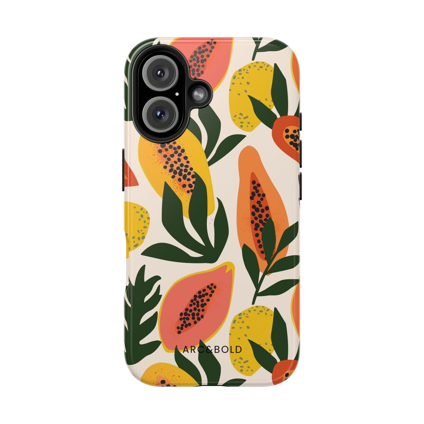Papaya - Tough Phone Case - Arc & Bold
