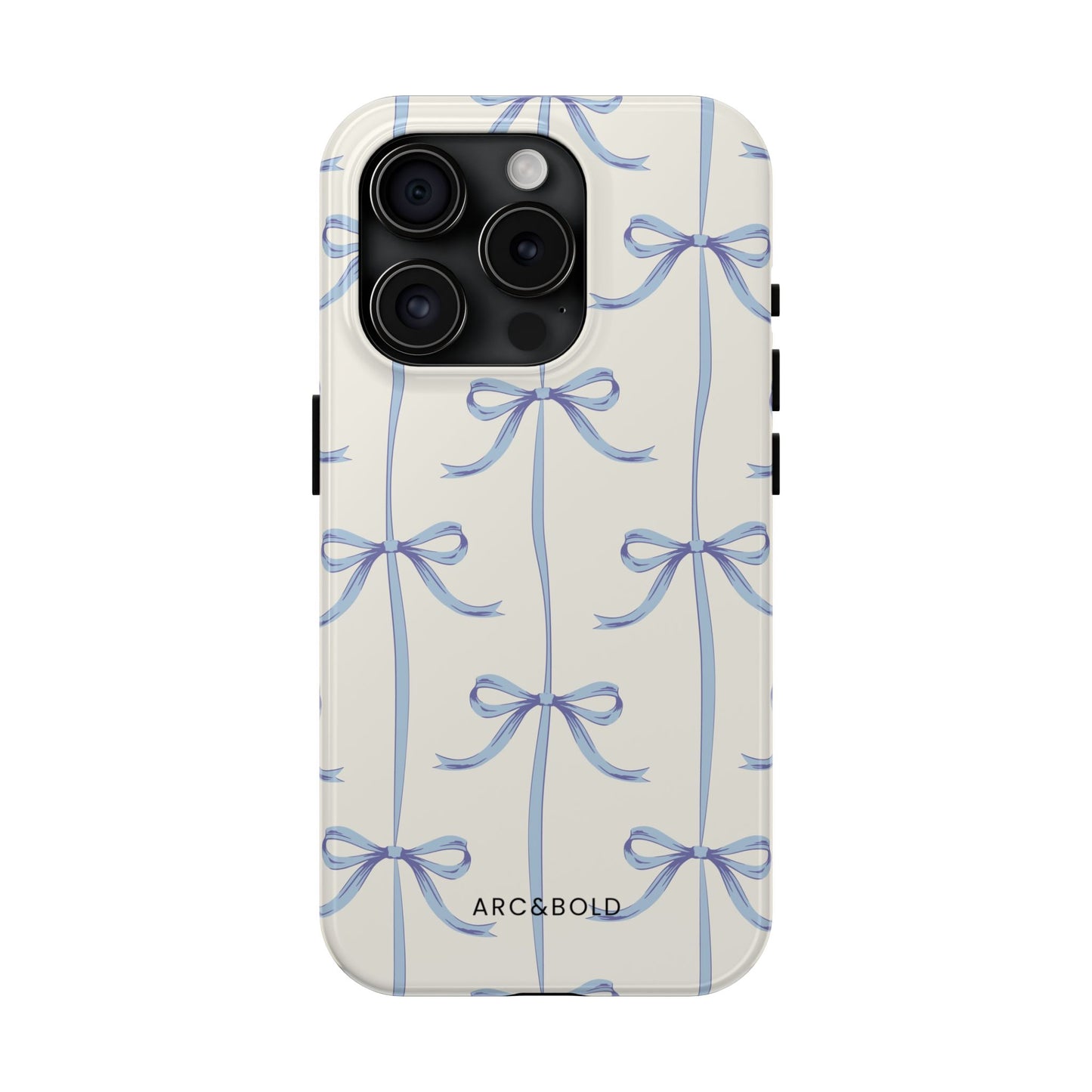 Blue Bow - Tough Phone Case - Arc & Bold