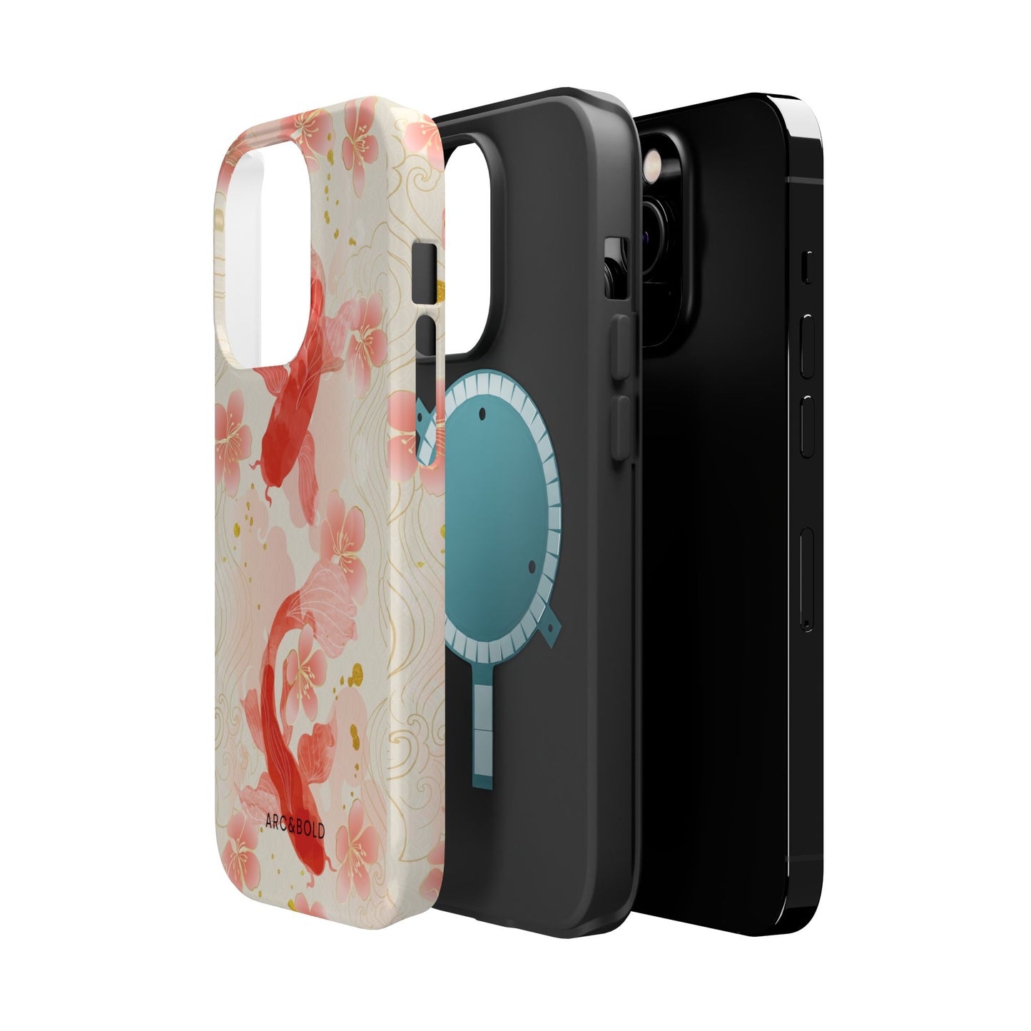 Koi Fish - Magnetic Phone Case - Arc & Bold