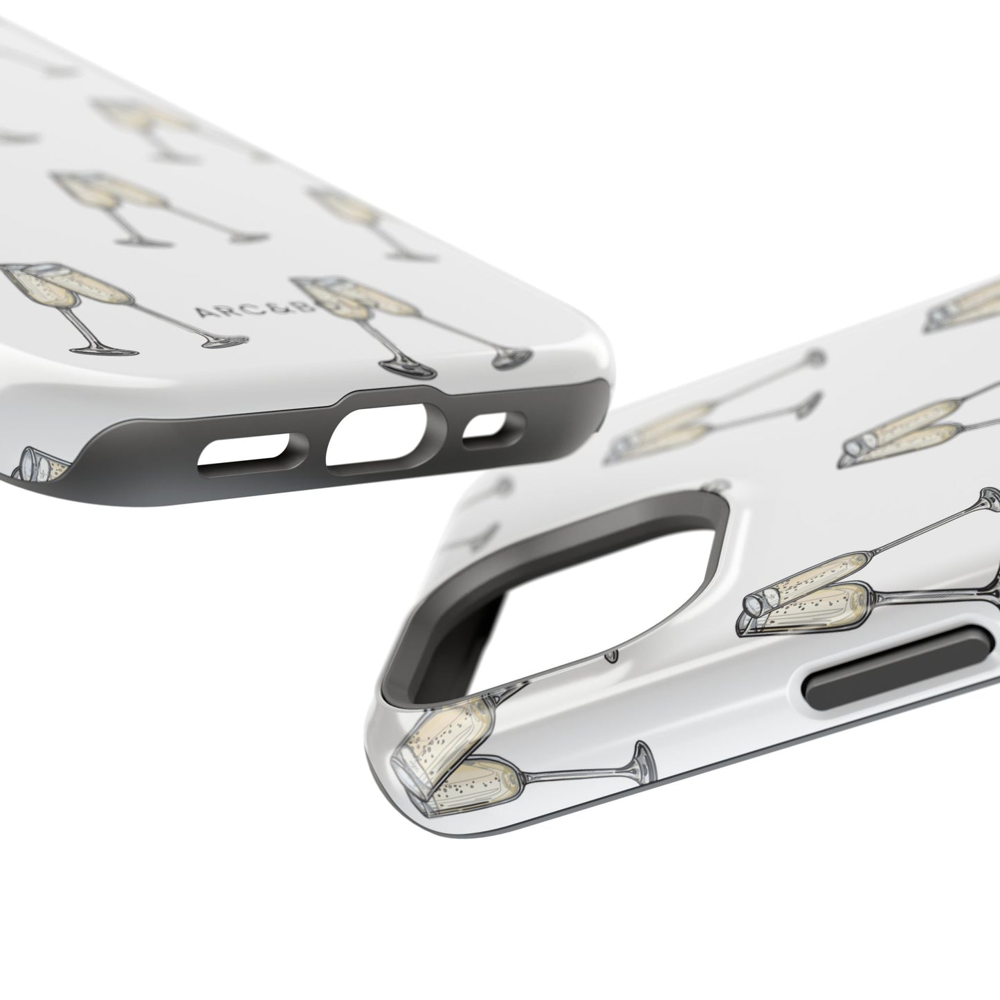 Champagne Toast -Magnetic Tough Case - Arc & Bold