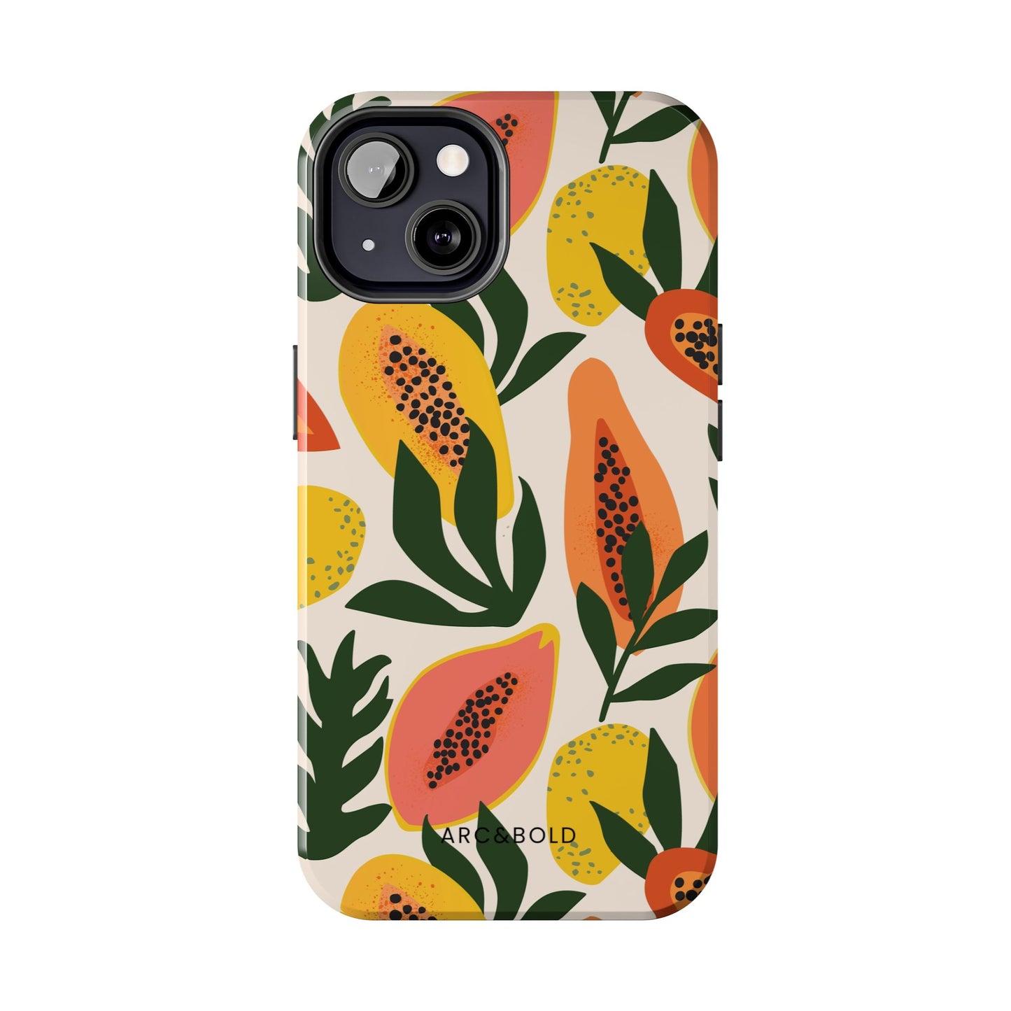 Papaya - Tough Phone Case - Arc & Bold