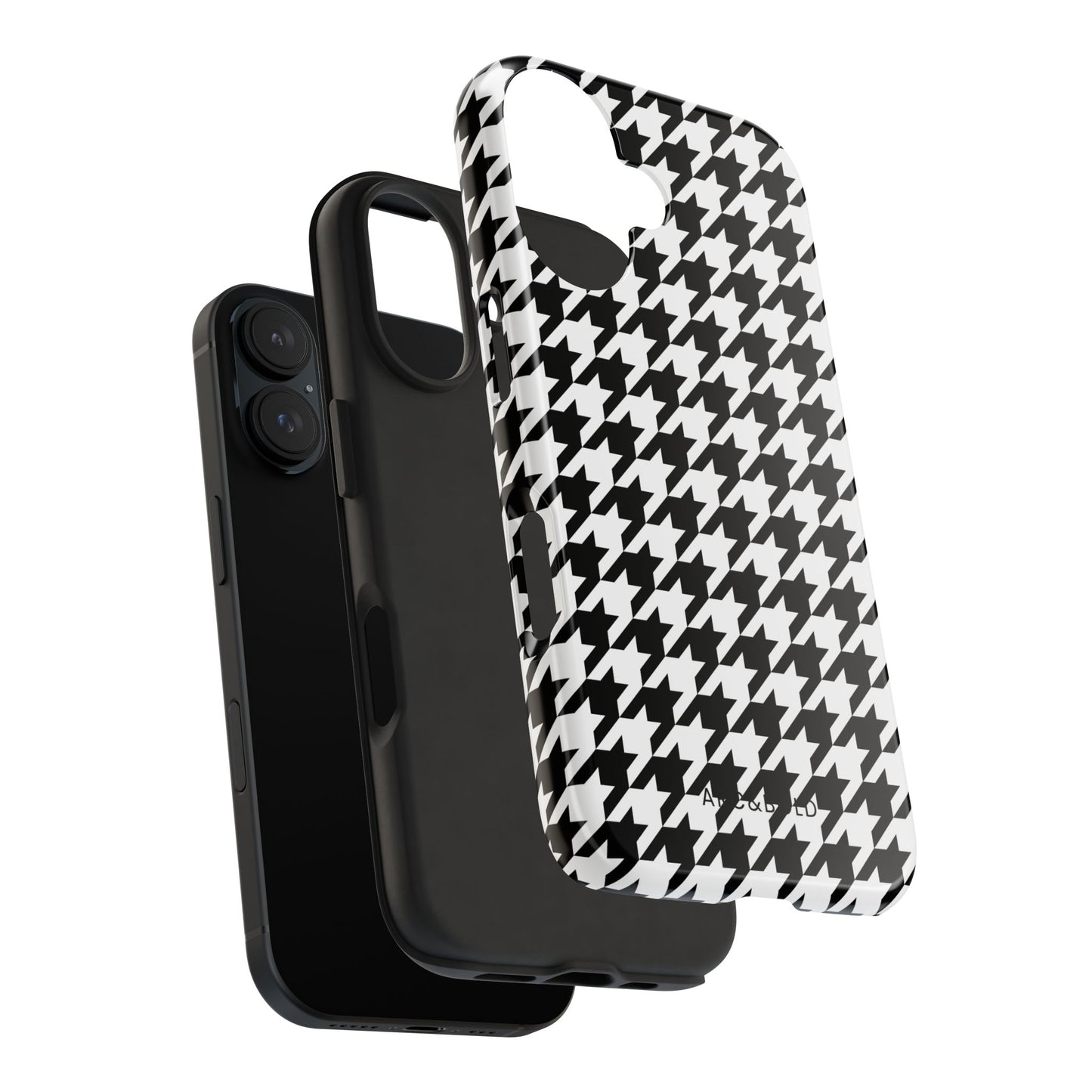 Houndstooth - Tough Phone Case - Arc & Bold