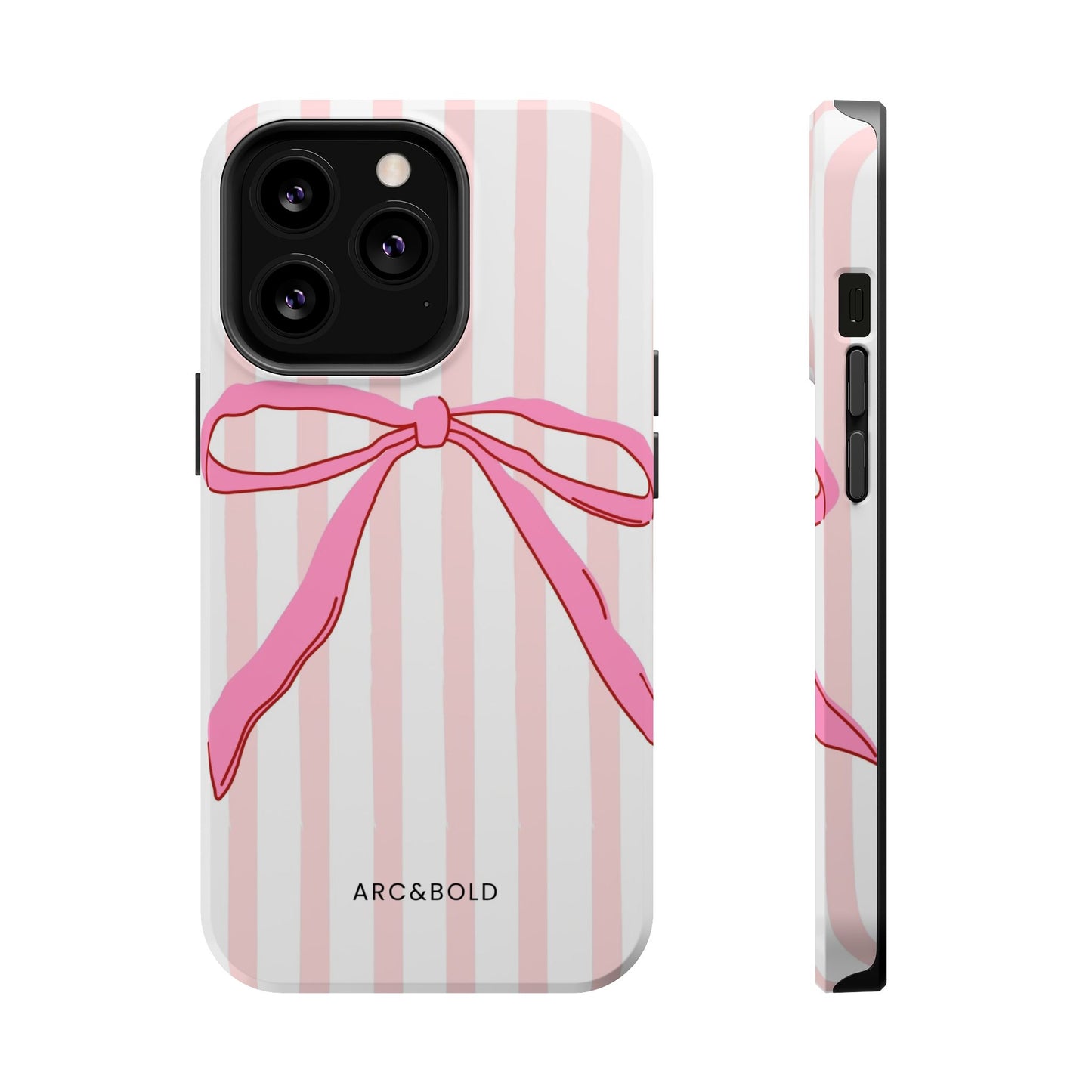 Pink Bow - Magnetic Phone Case - Arc & Bold