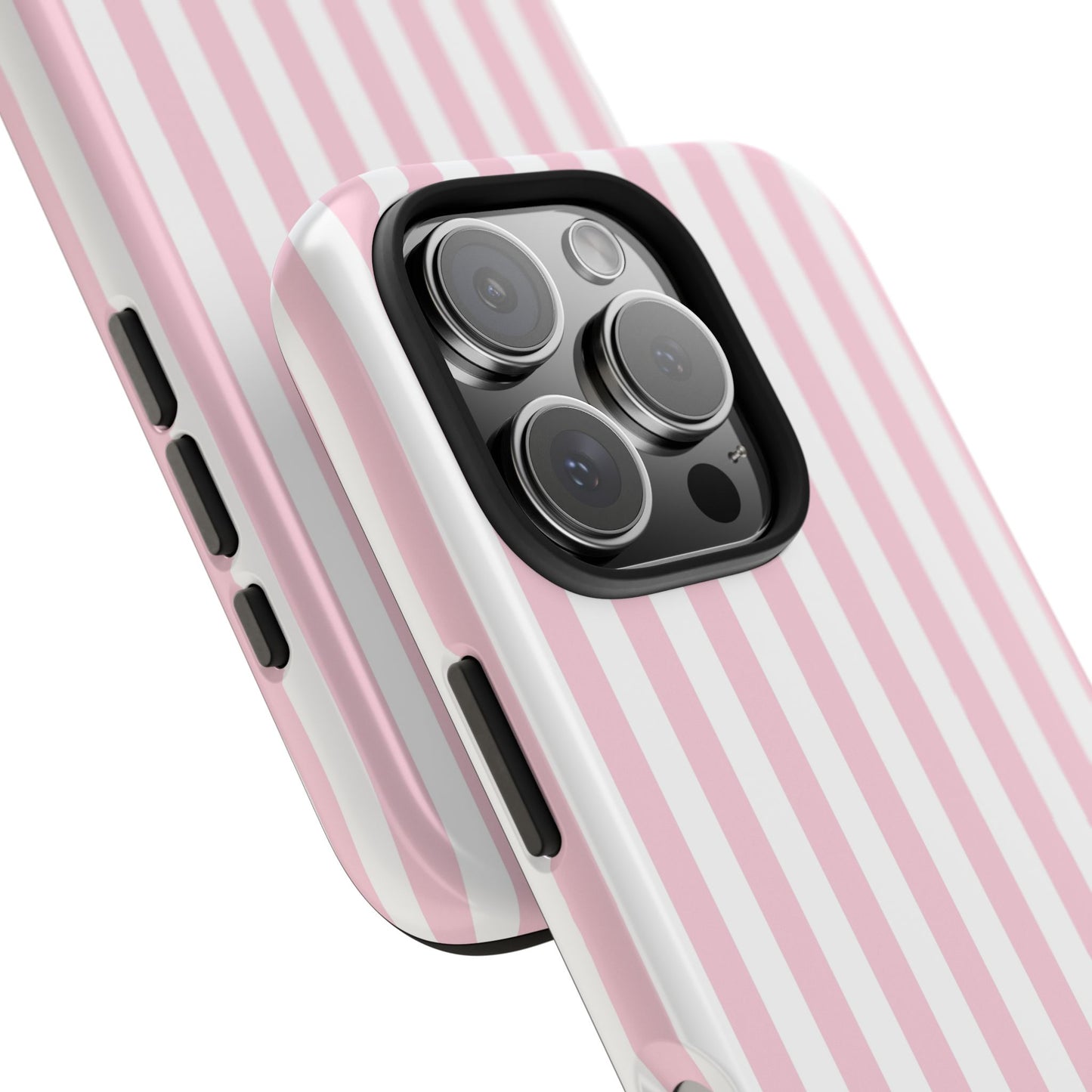 Pink Striped - Tough Phone Case - Arc & Bold