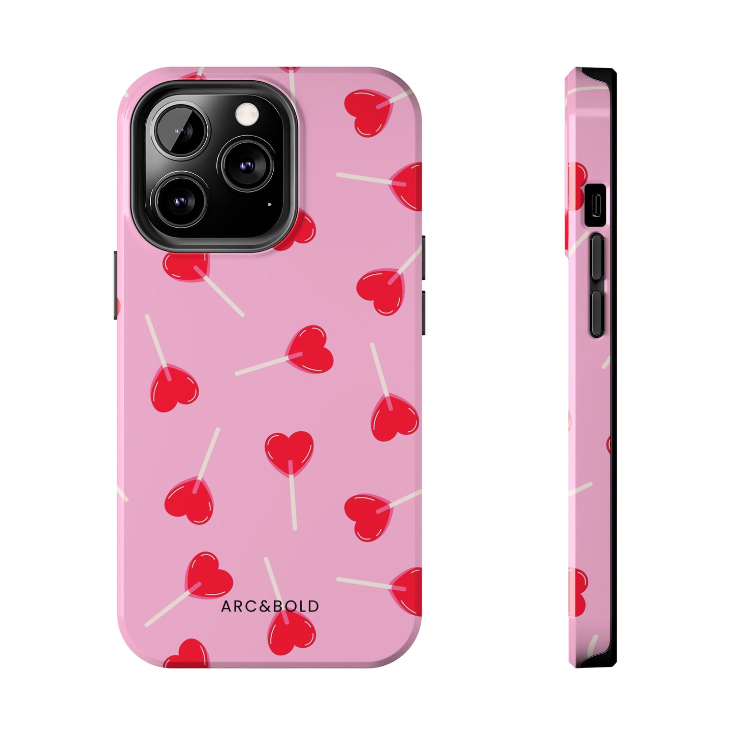 Heart Pops - Tough Phone Case - Arc & Bold