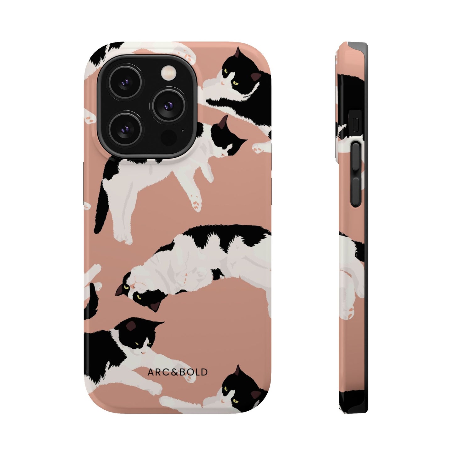 Cat - Magnetic Tough Case - Arc & Bold
