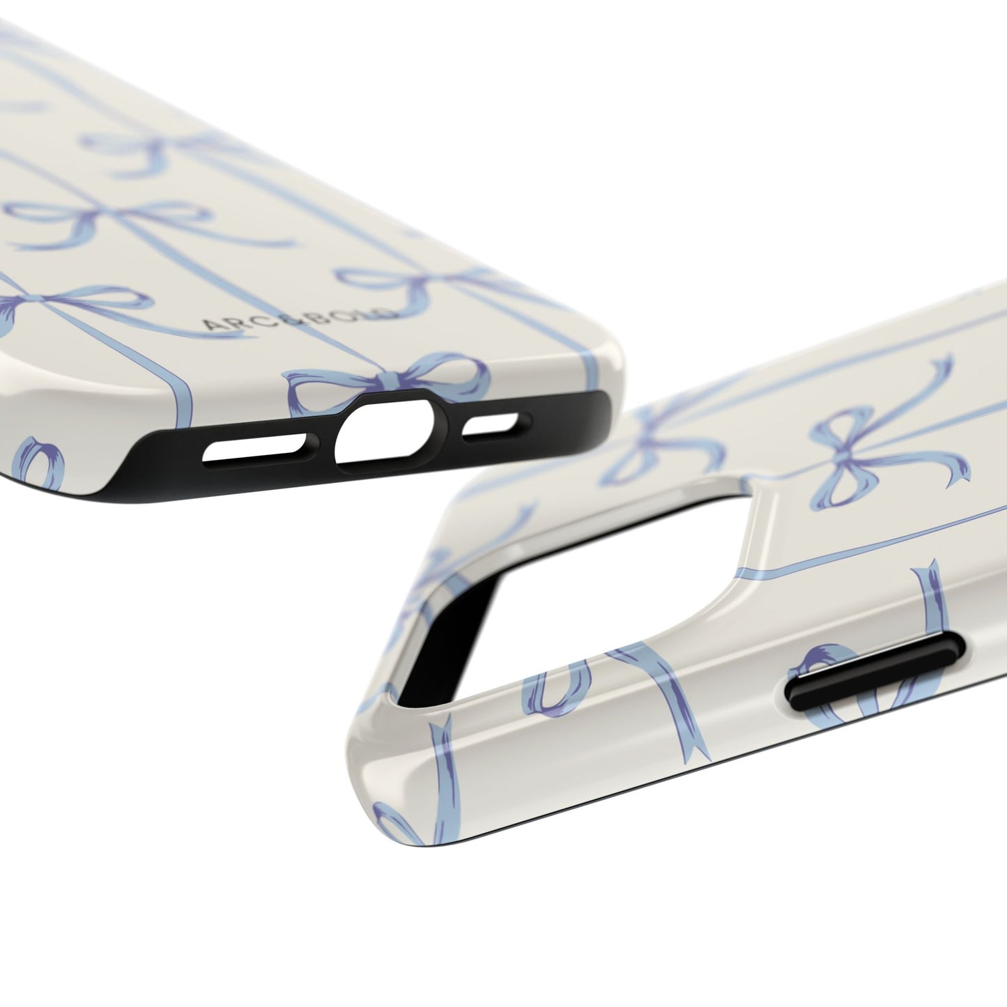 Blue Bow - Tough Phone Case - Arc & Bold