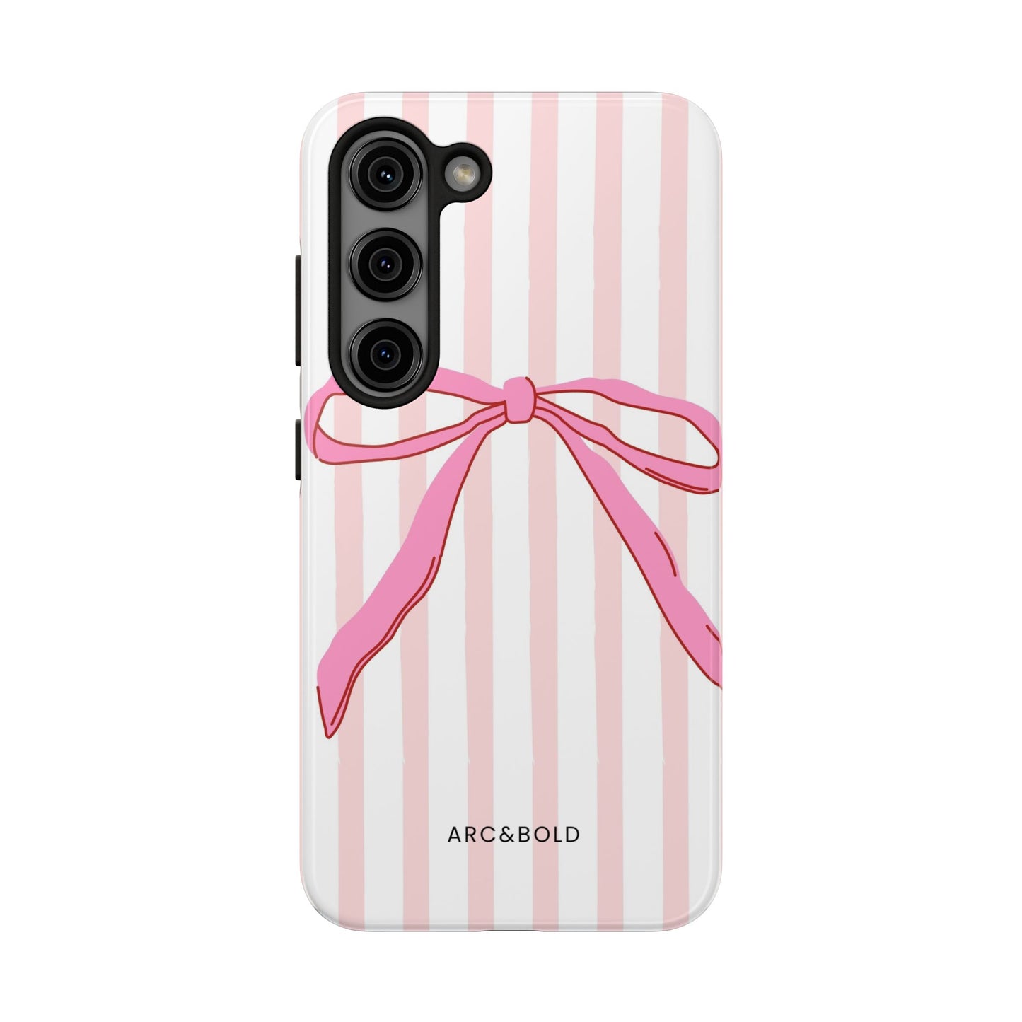 Pink Bow - Tough Phone Case - Arc & Bold