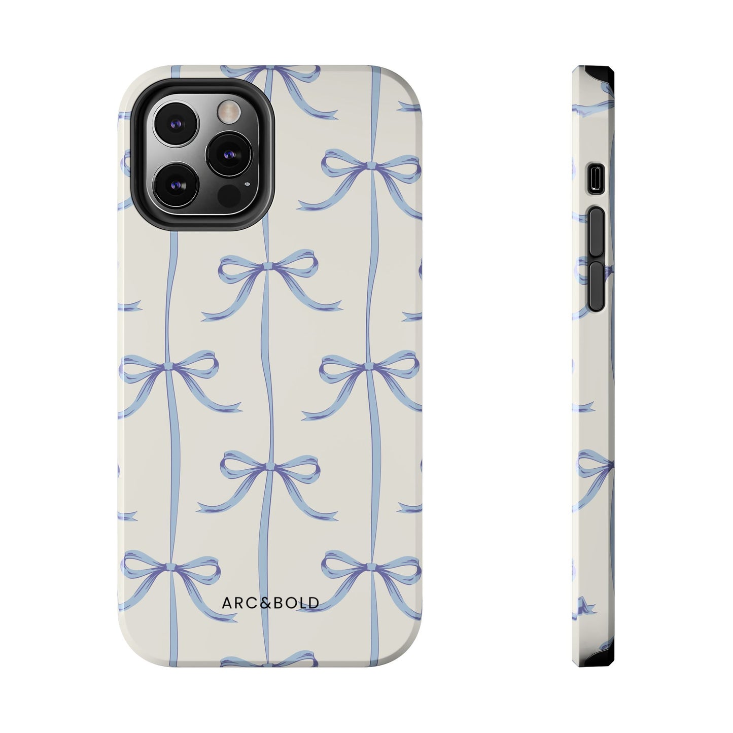 Blue Bow - Tough Phone Case - Arc & Bold