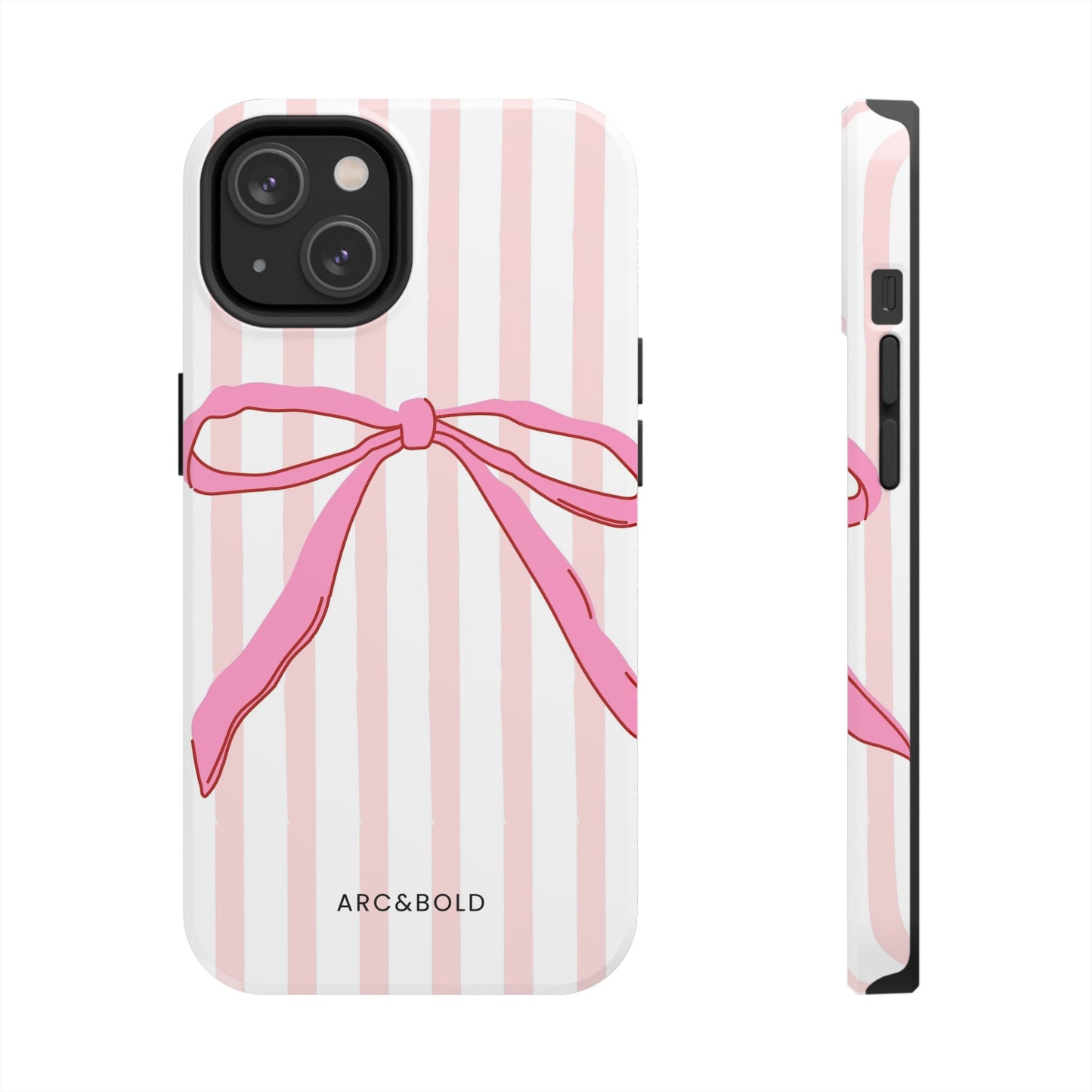 Pink Bow - Tough Phone Case - Arc & Bold