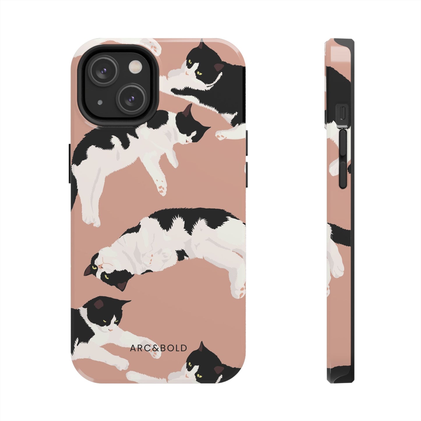Cat - Tough Phone Case - Arc & Bold