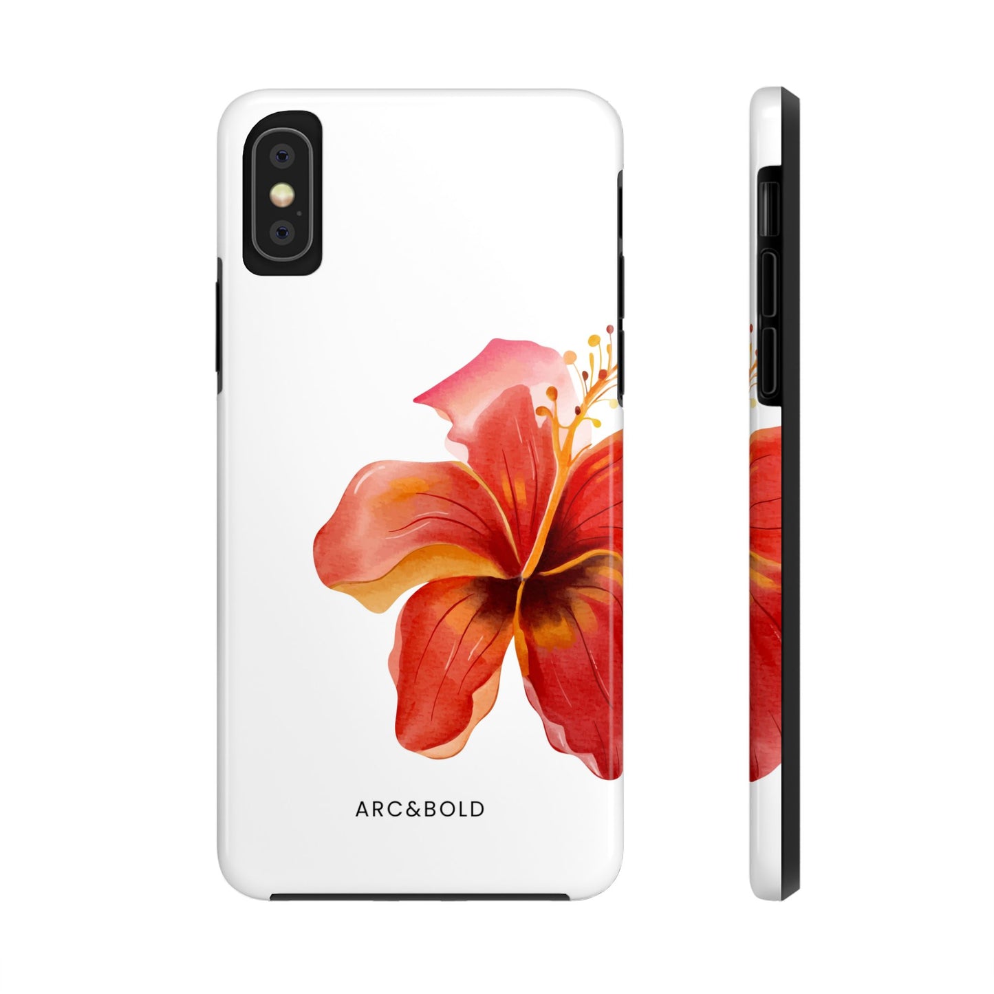 Hibiscus - Tough Phone Case - Arc & Bold