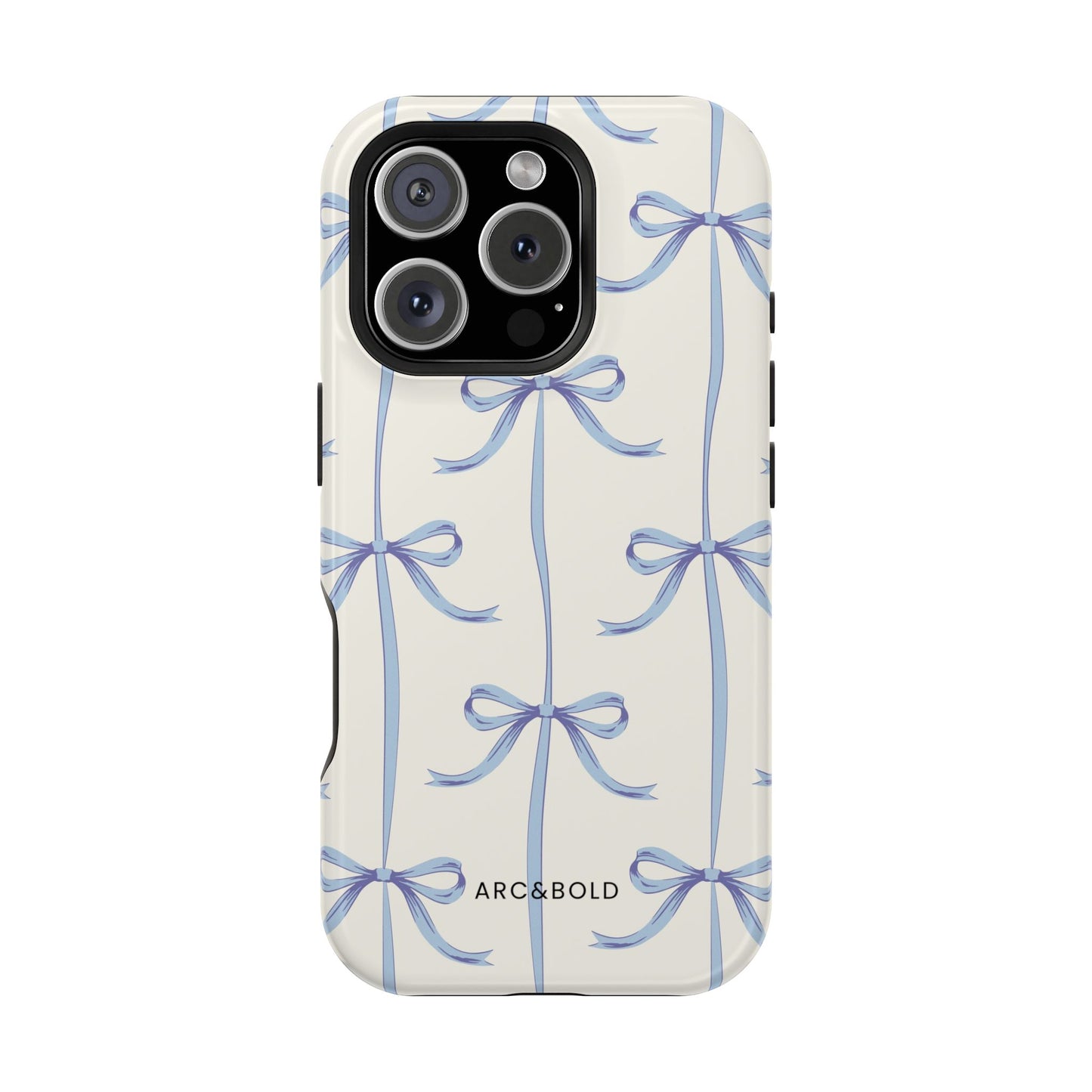 Blue Bow - Magnetic Tough Case - Arc & Bold