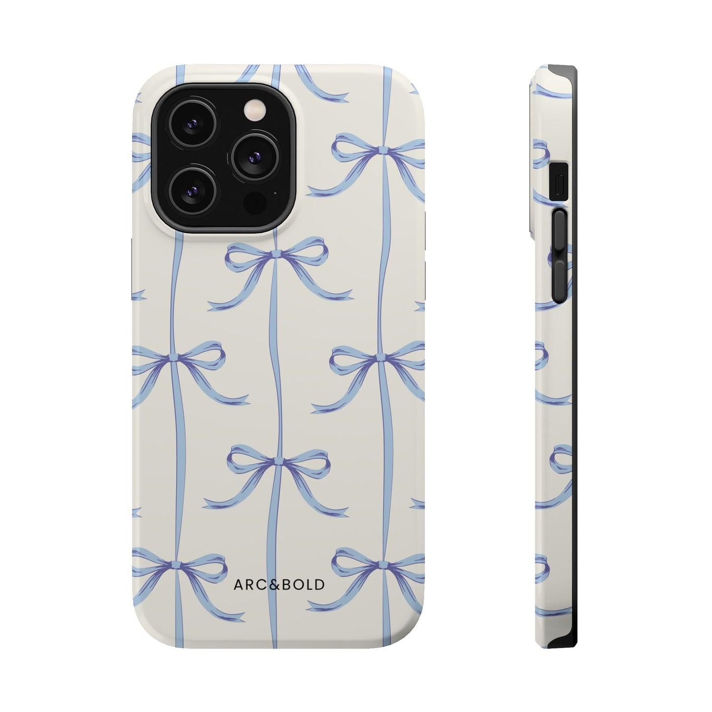Blue Bow - Magnetic Tough Case - Arc & Bold