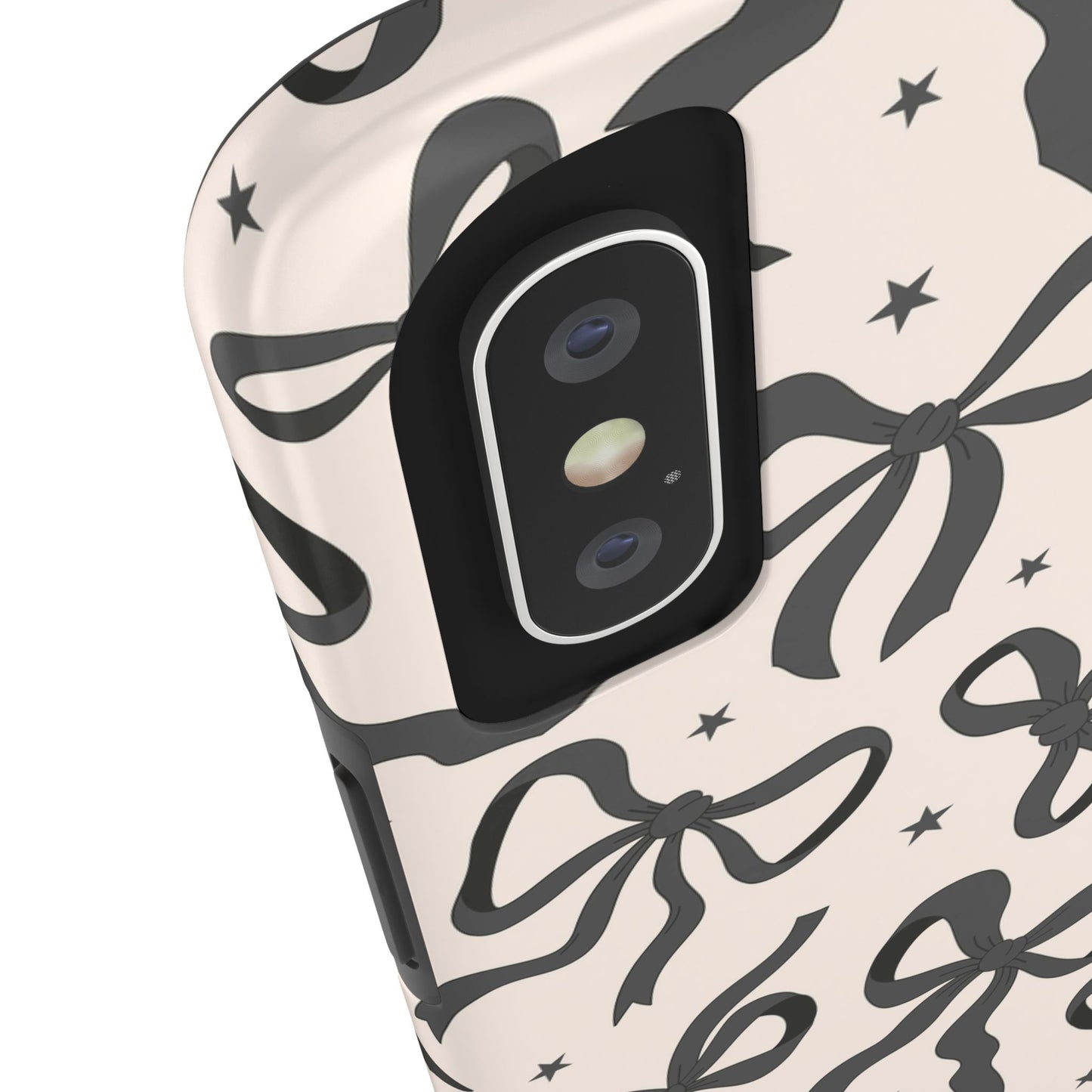 Noir Bows - Tough Phone Case
