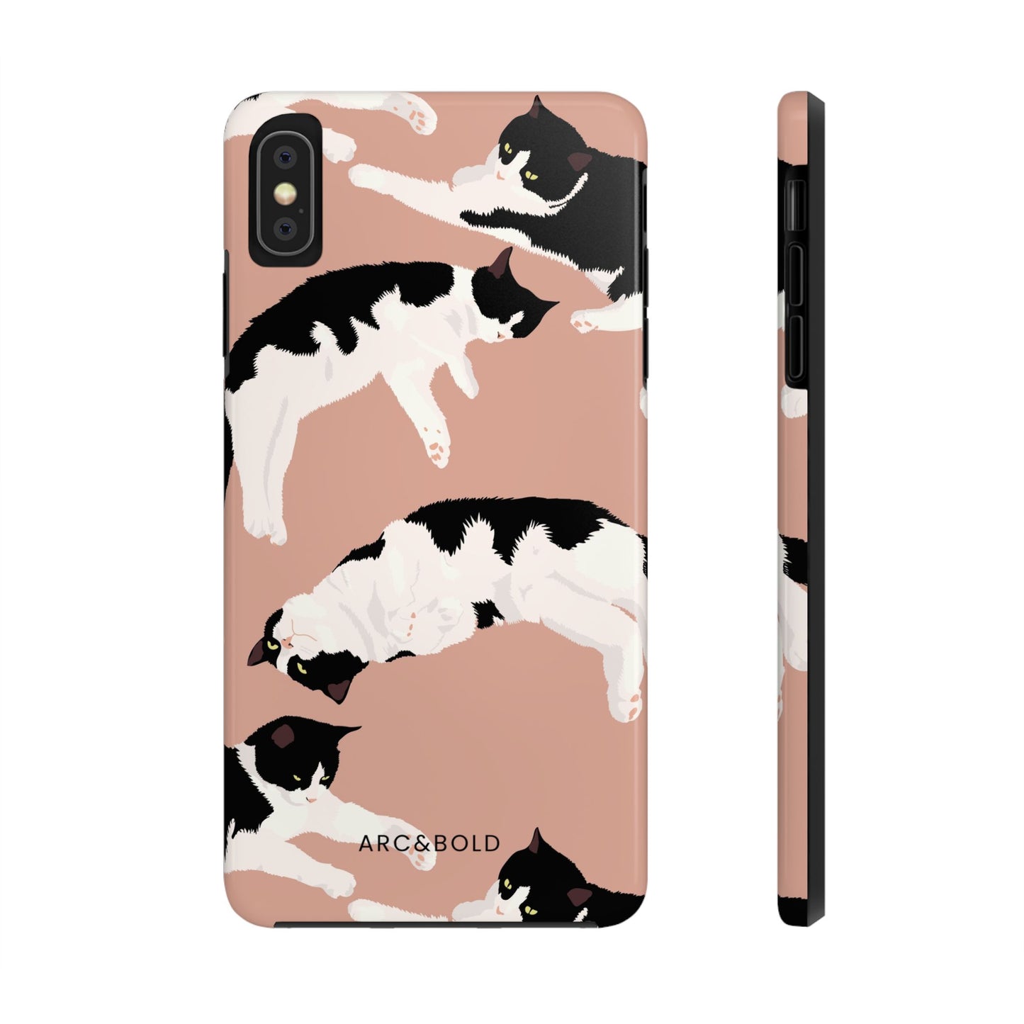 Cat - Tough Phone Case - Arc & Bold