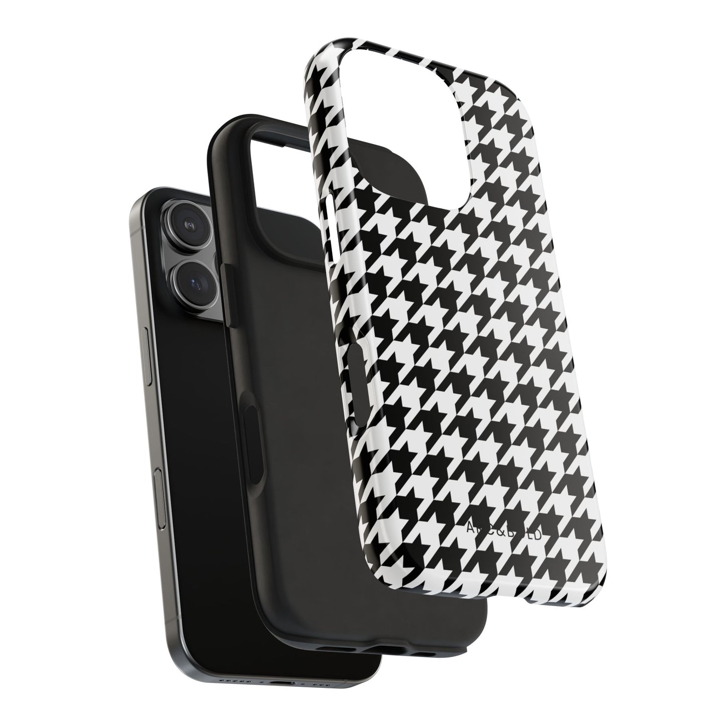 Houndstooth - Tough Phone Case - Arc & Bold