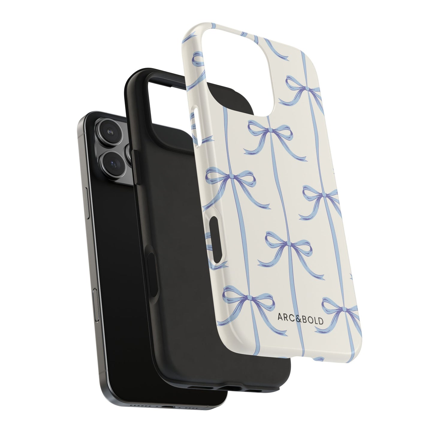Blue Bow - Tough Phone Case - Arc & Bold