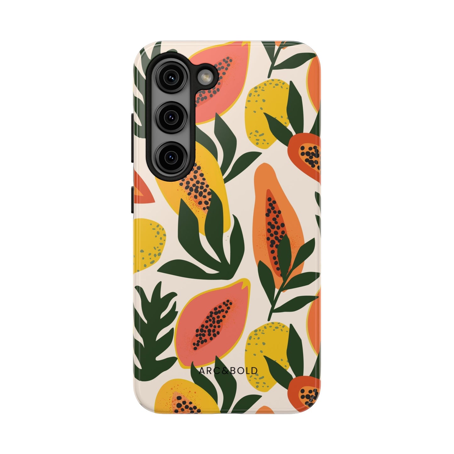 Papaya - Tough Phone Case - Arc & Bold