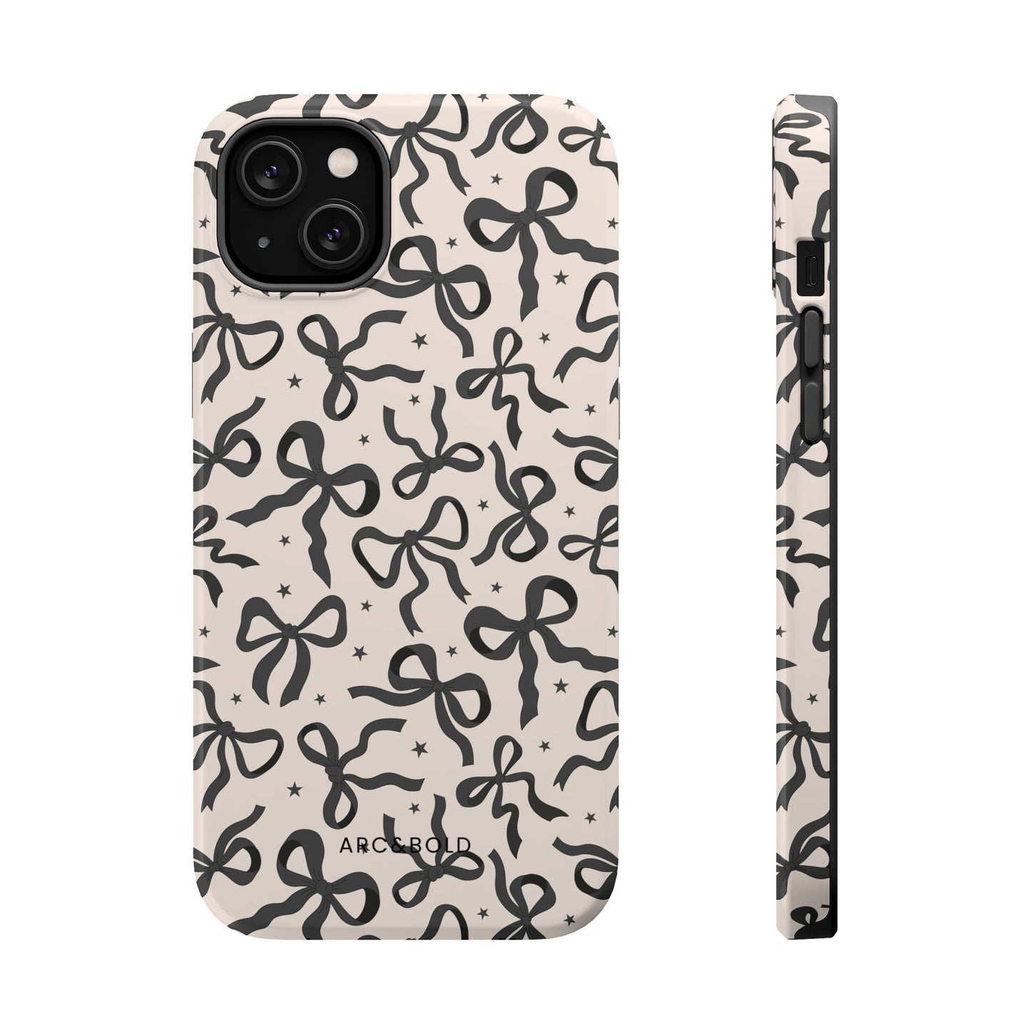 Noir Bows - Magnetic Tough Case - Arc & Bold