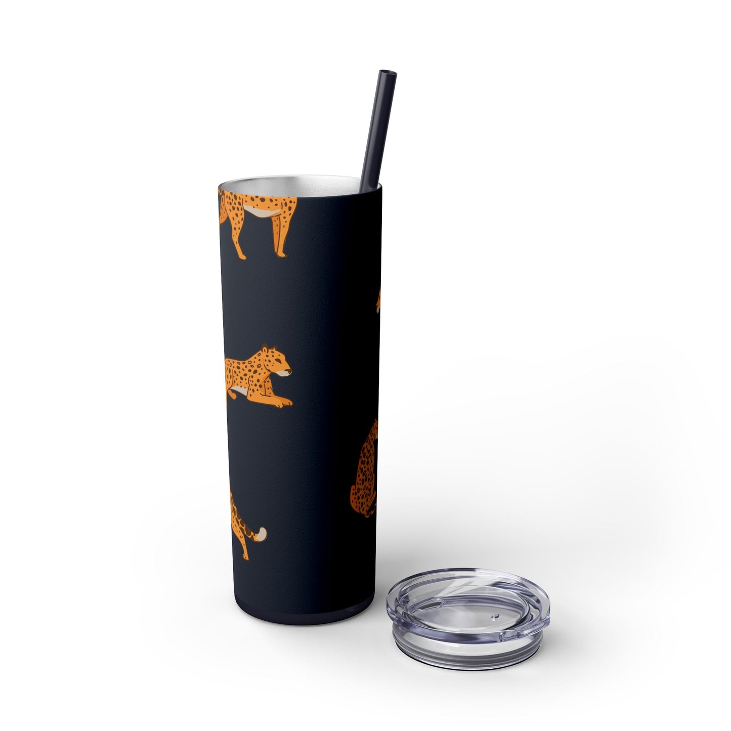 Cheetah Skinny Tumbler - Arc & Bold