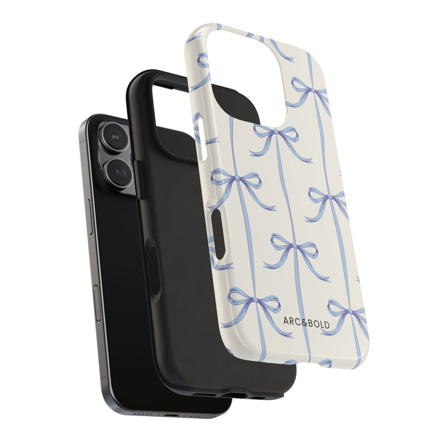 Blue Bow - Tough Phone Case - Arc & Bold