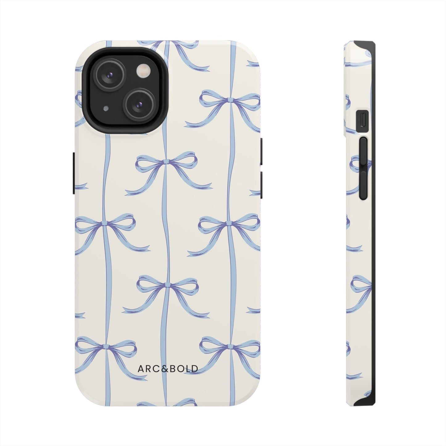 Blue Bow - Tough Phone Case - Arc & Bold