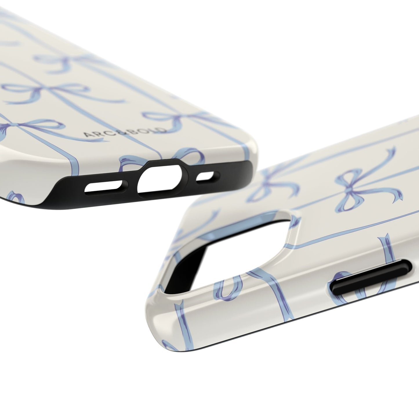 Blue Bow - Tough Phone Case - Arc & Bold