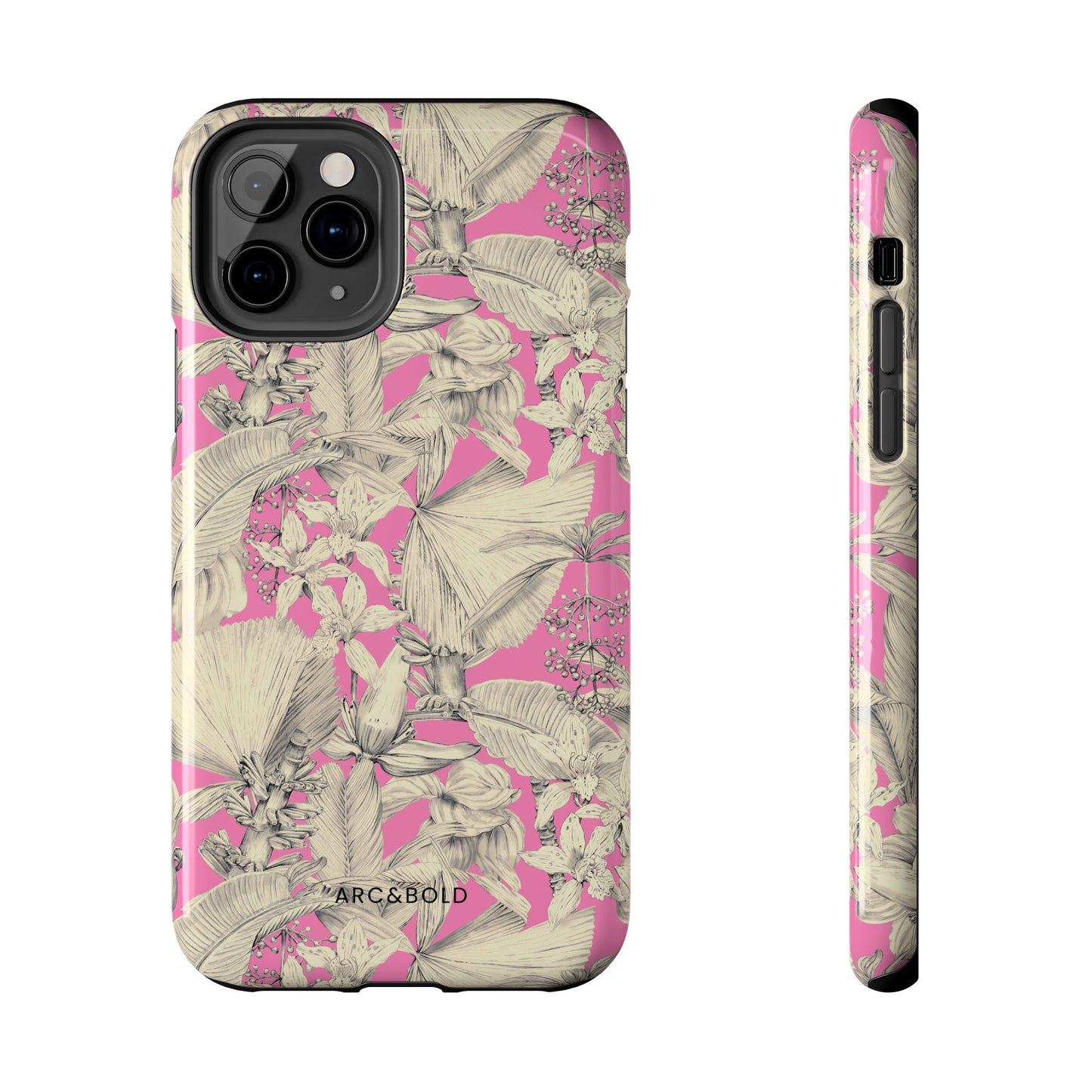 Exotic Leaves - Tough Phone Case - Arc & Bold