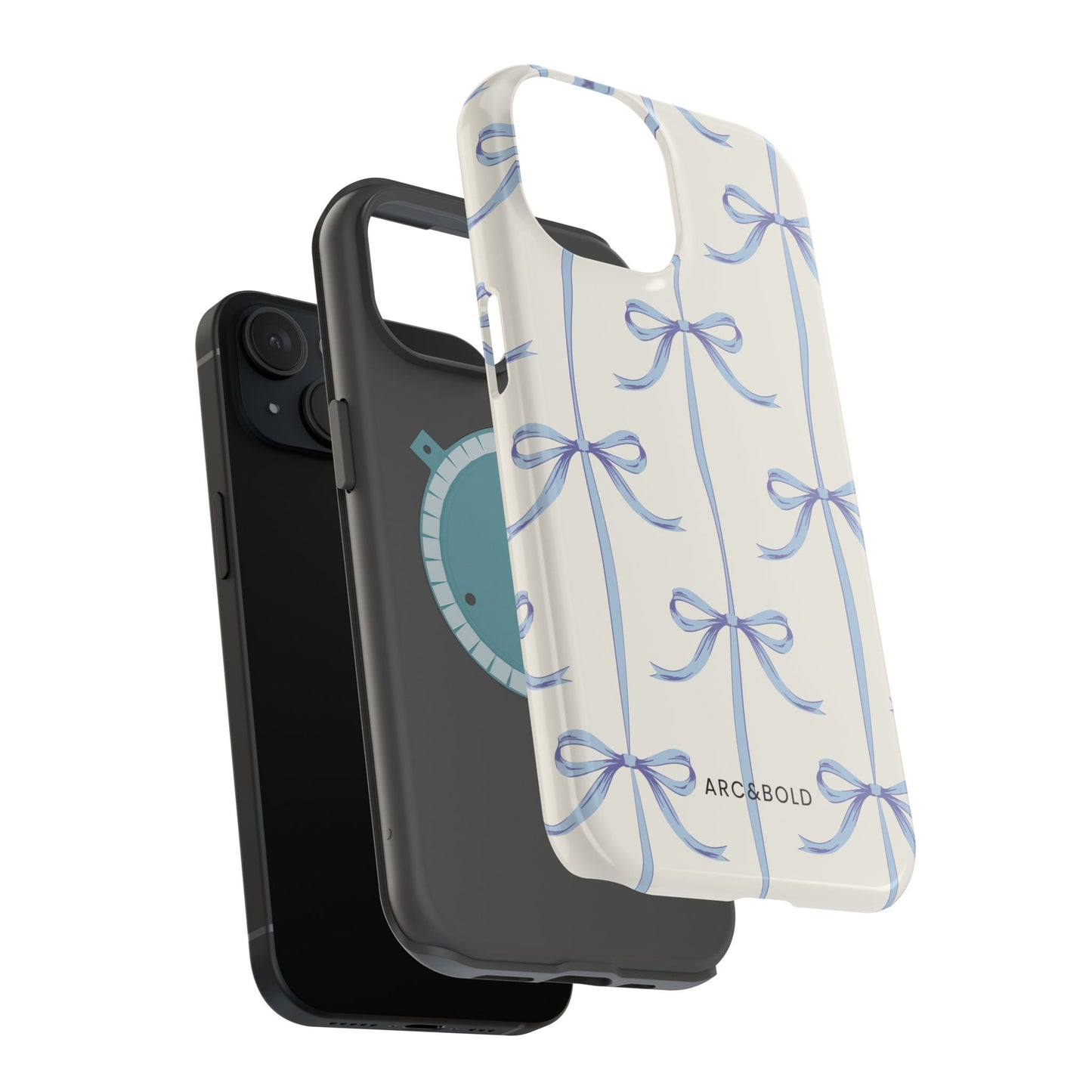 Blue Bow - Magnetic Tough Case - Arc & Bold