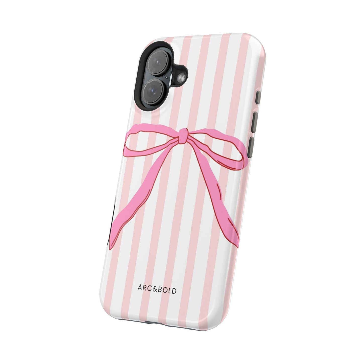 Pink Bow - Magnetic Phone Case - Arc & Bold
