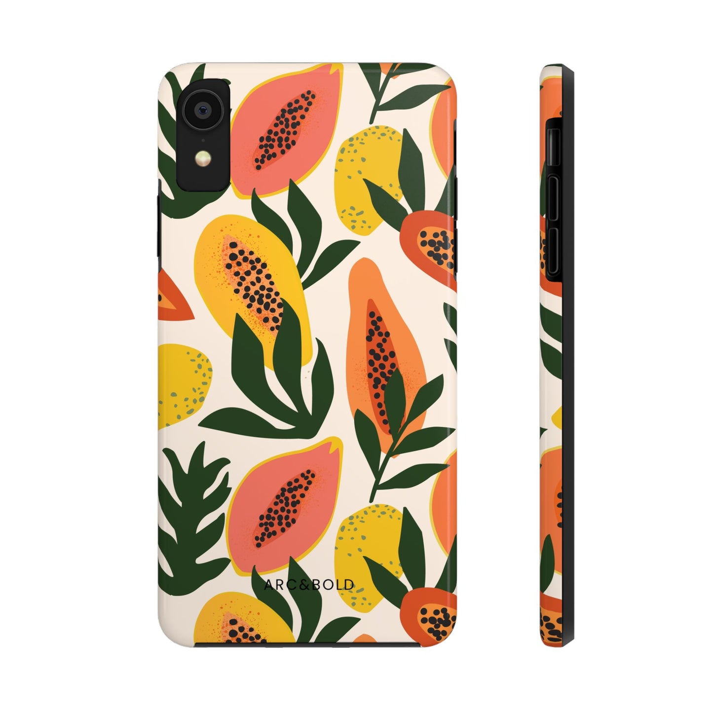 Papaya - Tough Phone Case - Arc & Bold