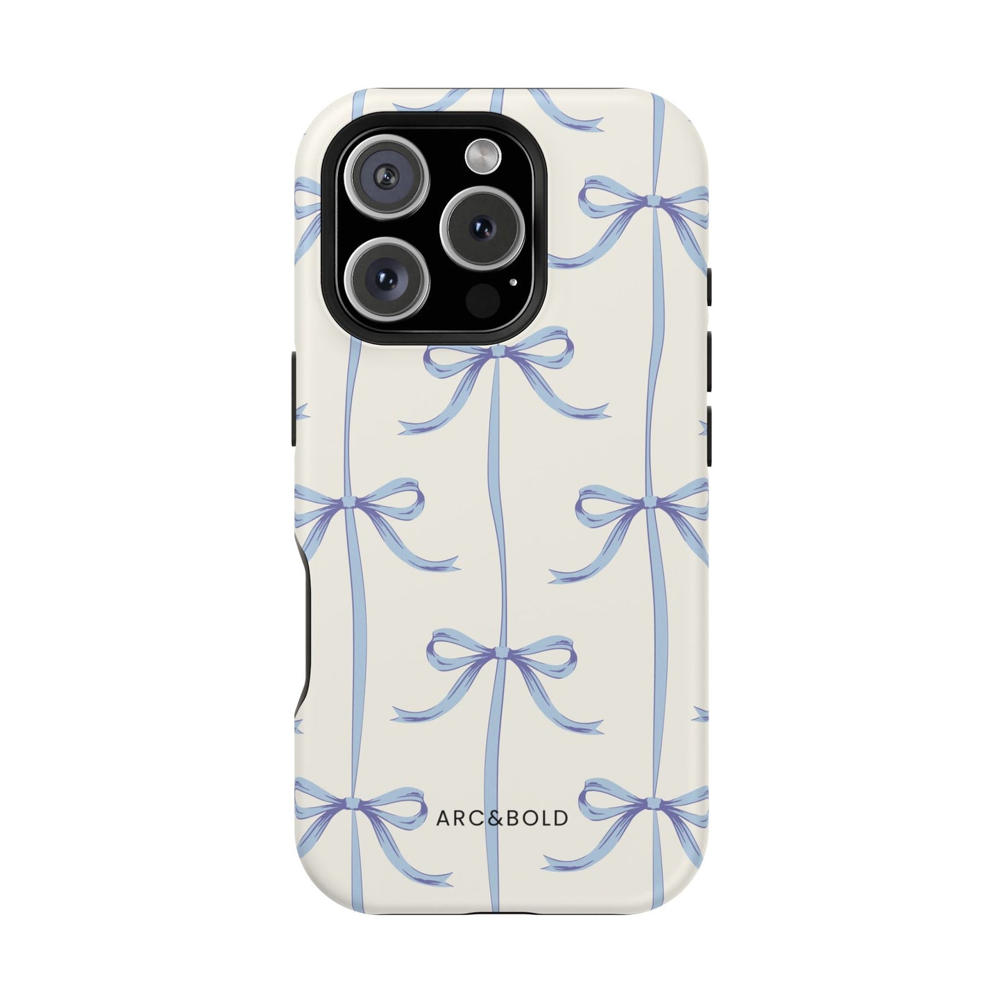 Blue Bow - Magnetic Tough Case - Arc & Bold