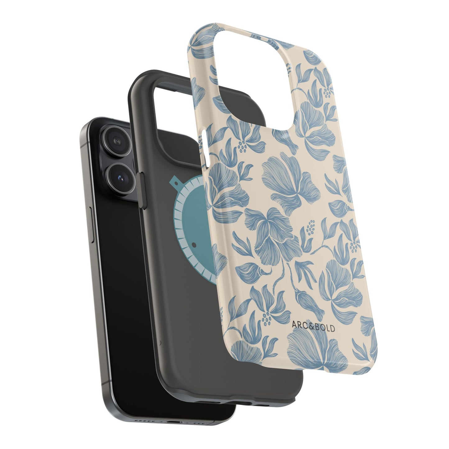 Floral - Magnetic Tough Case - Arc & Bold