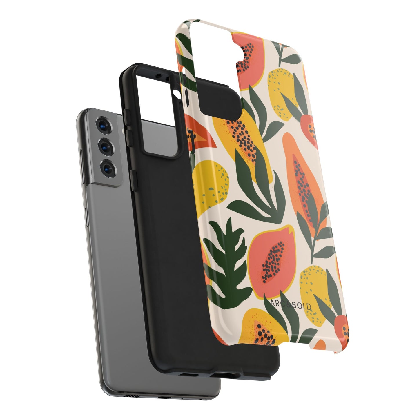Papaya - Tough Phone Case - Arc & Bold
