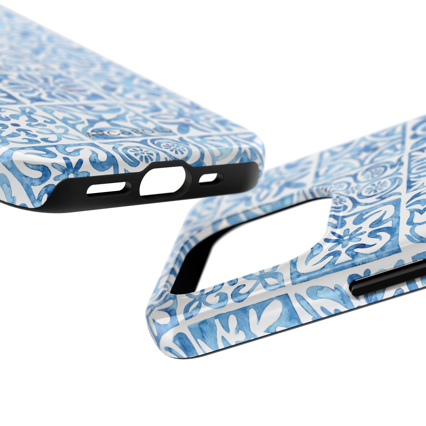 Blue Mosaic - Tough Phone Case - Arc & Bold