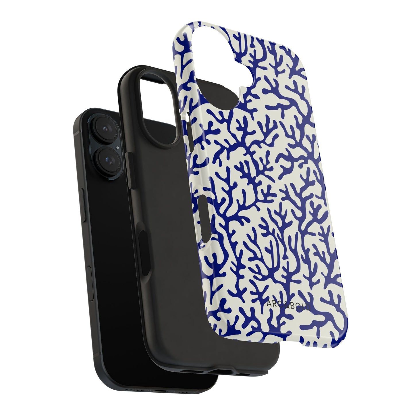 Coral - Tough Phone Case - Arc & Bold